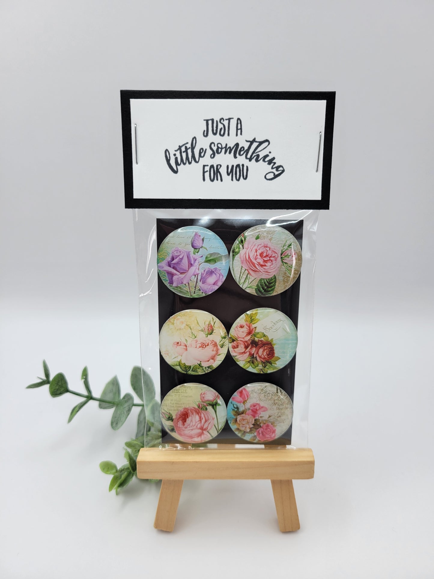 Vintage Rose Magnets