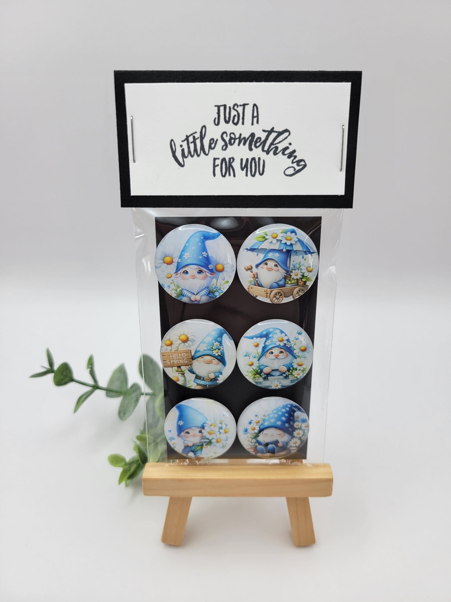 Blue Spring Gnome Magnets