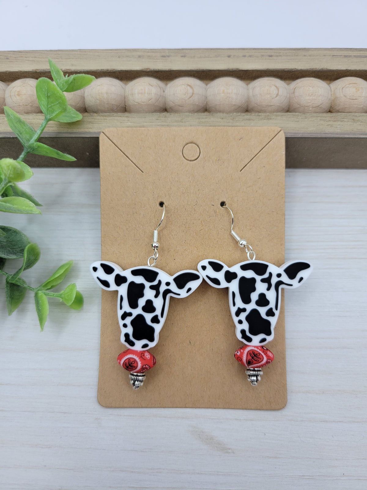 Dairy Cow Earrings