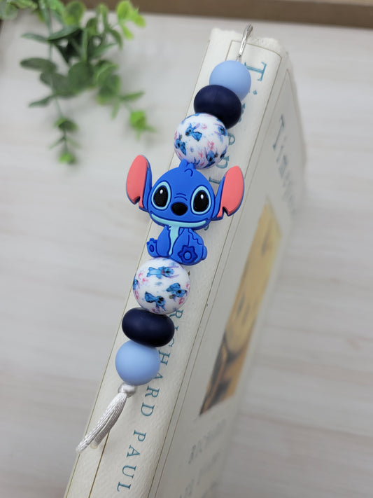 Blue Alien Bookmark