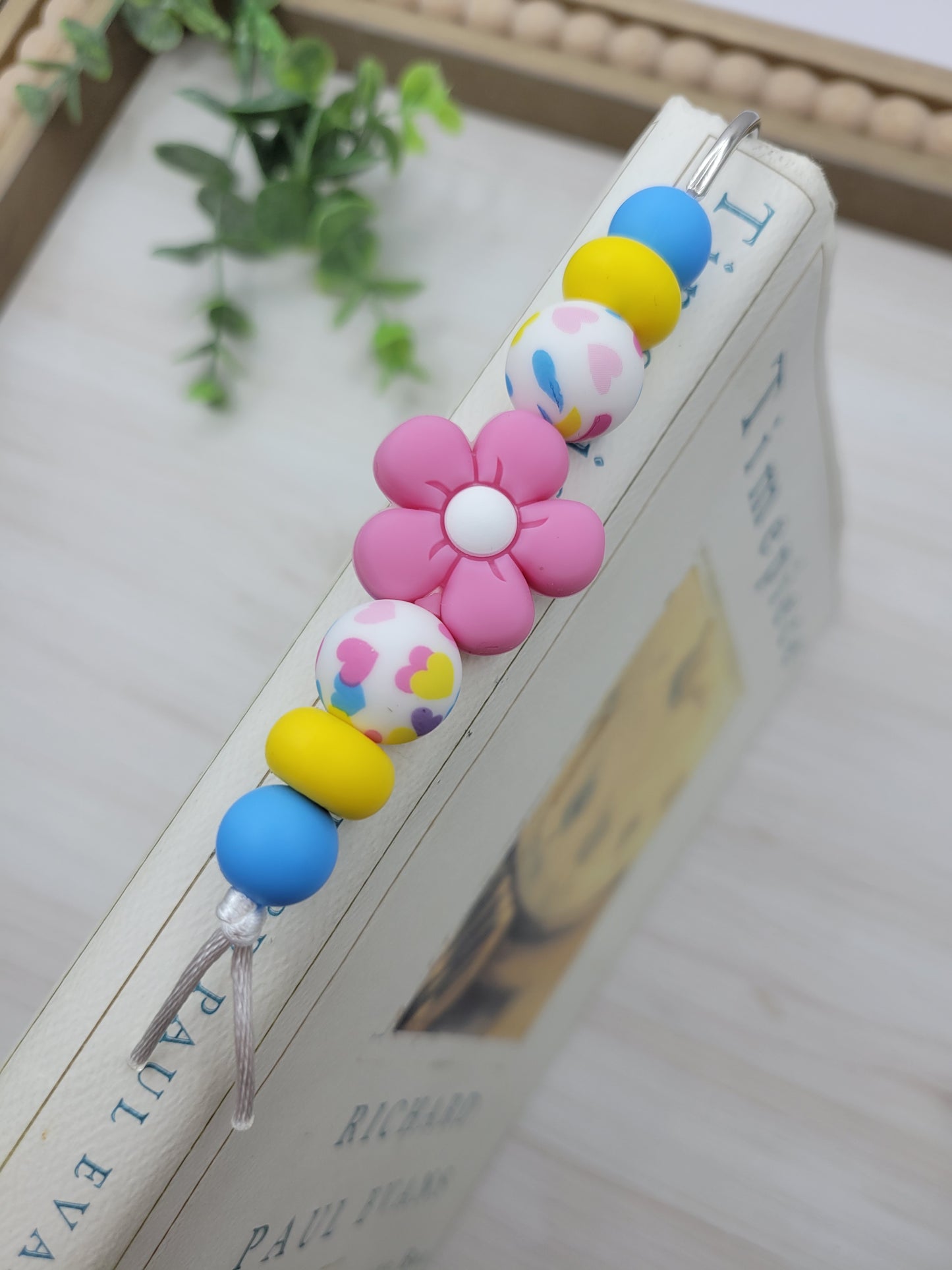 Puffy Flower Bookmark (options)
