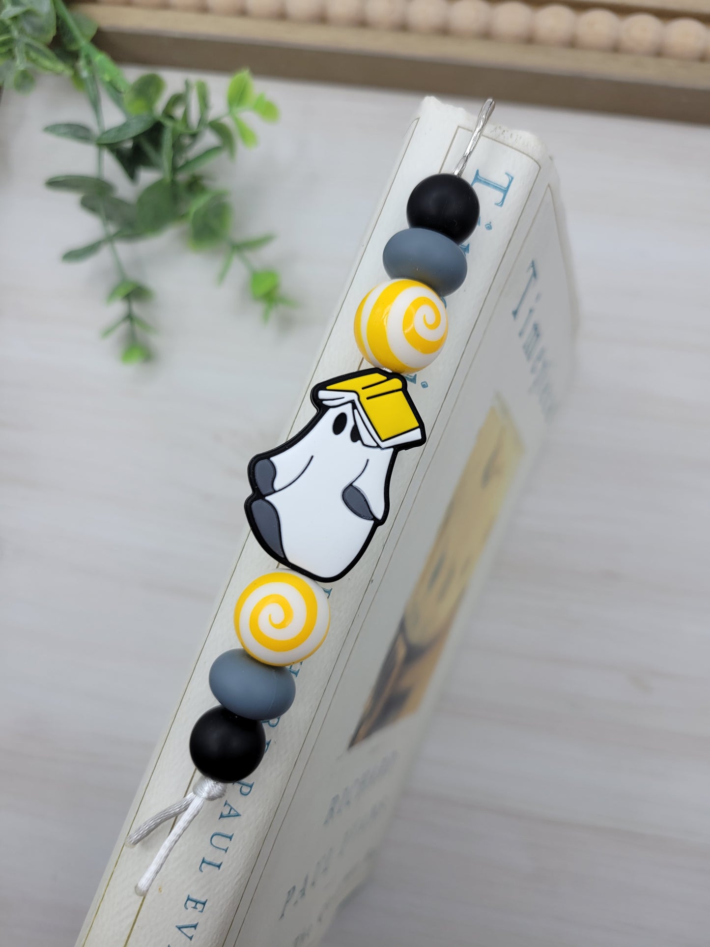 Yellow Ghost Bookmark