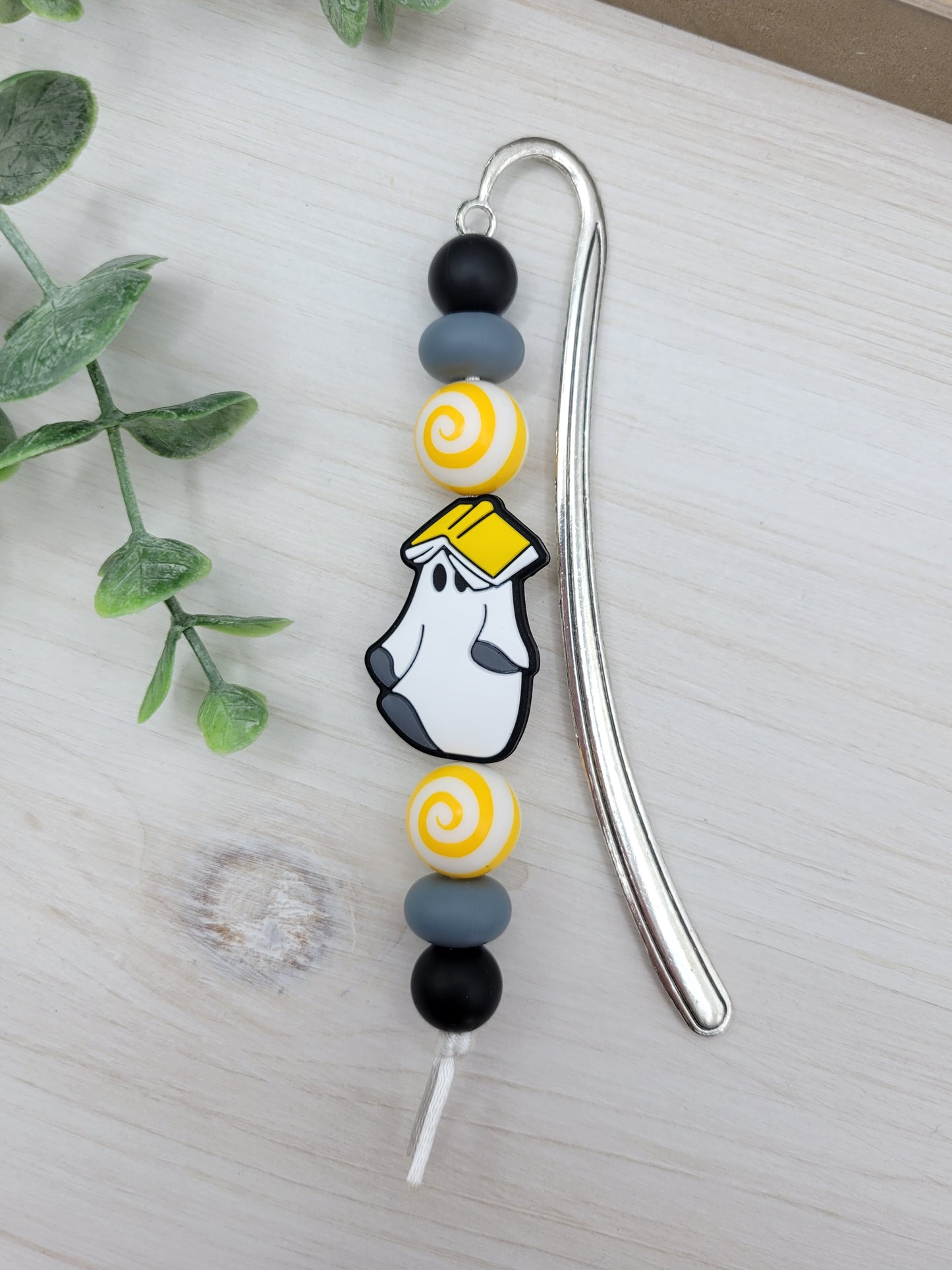 Yellow Ghost Bookmark