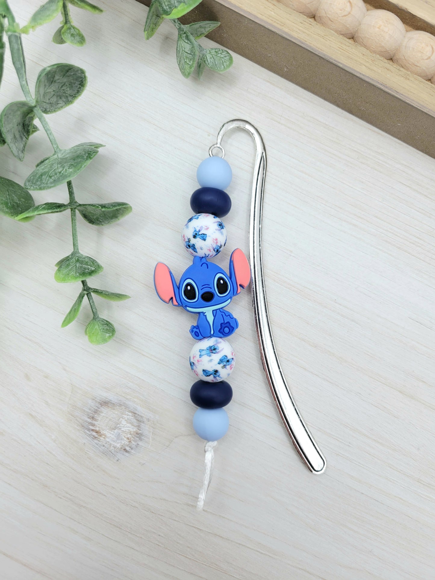 Blue Alien Bookmark
