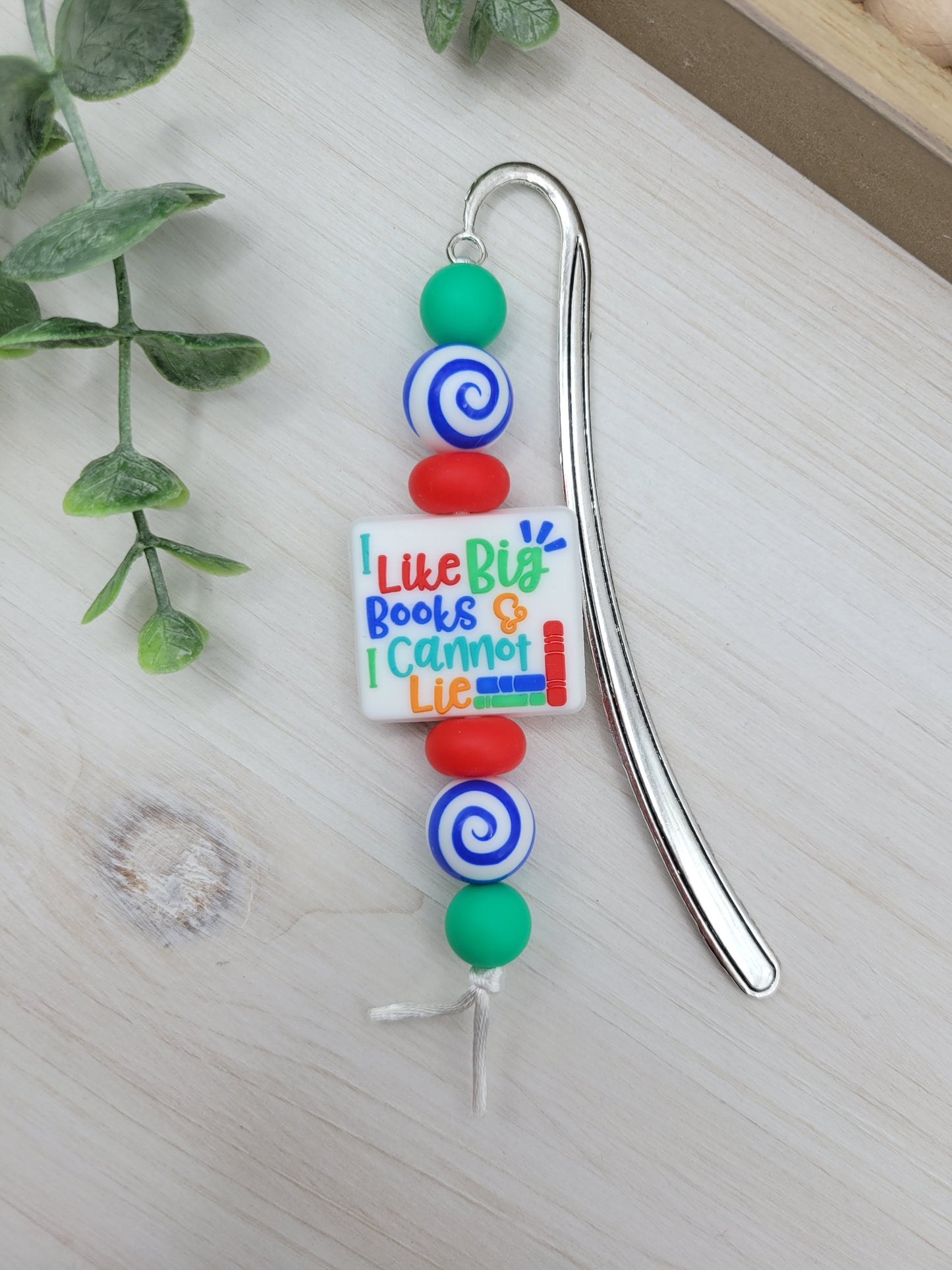 I Like Big Books Bookmark