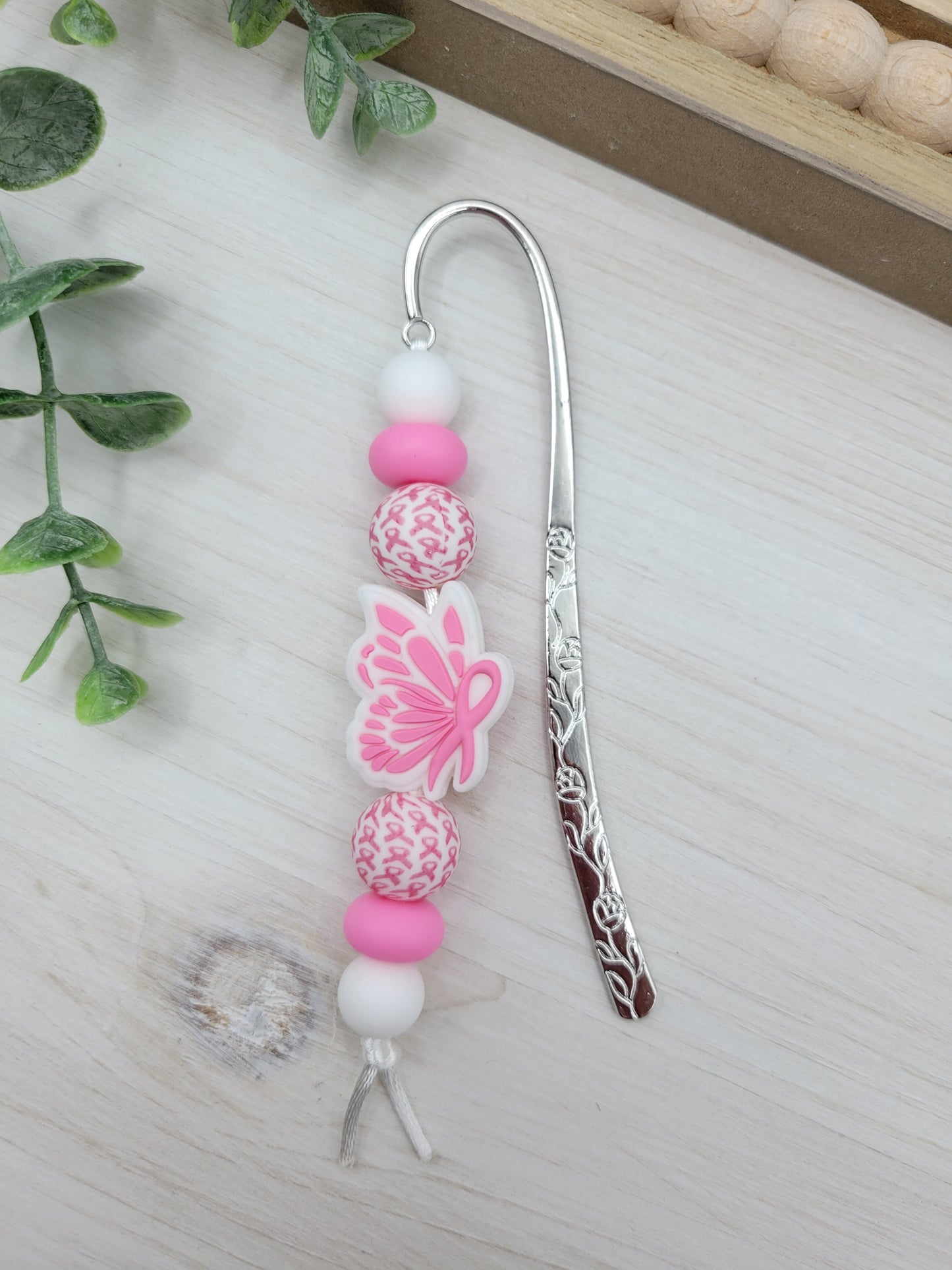 Pink Riboon Bookmark