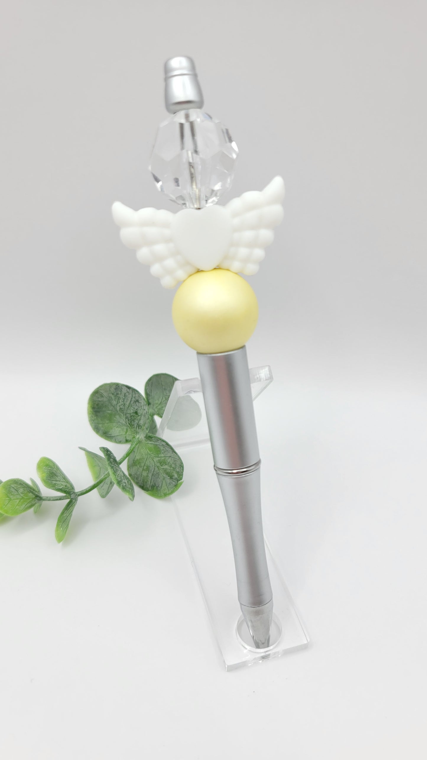 White Angel Wings Pen