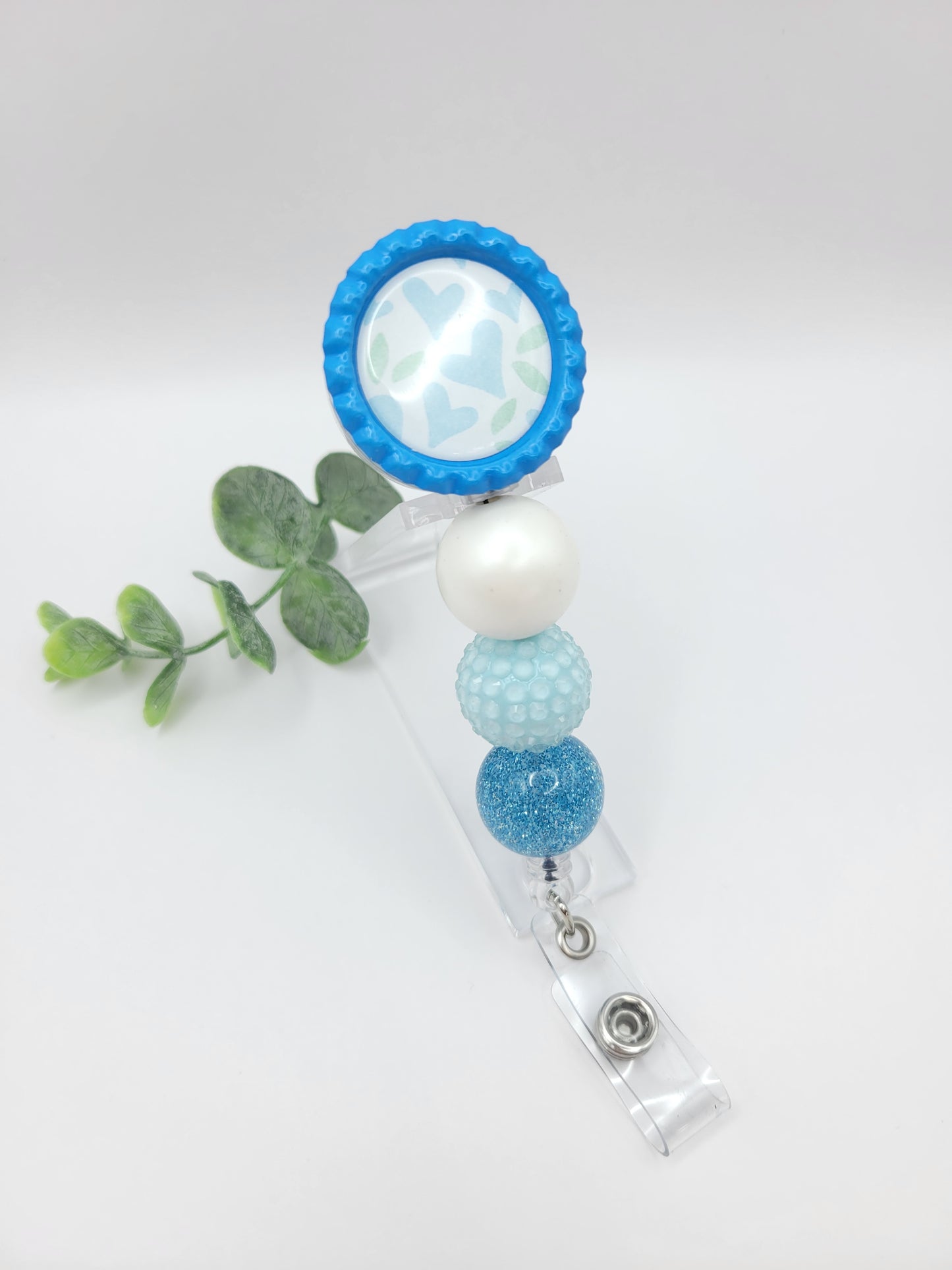 Blue Hearts Badge Reel