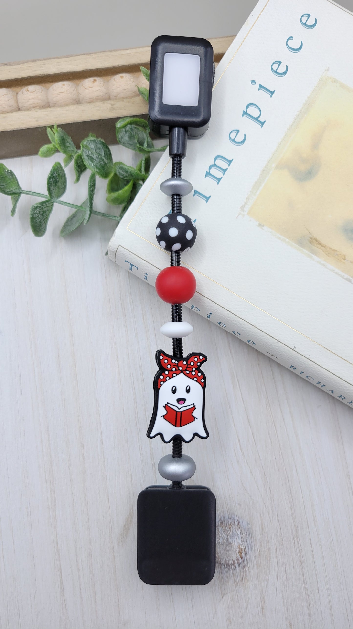 Red Ghost Reading Light