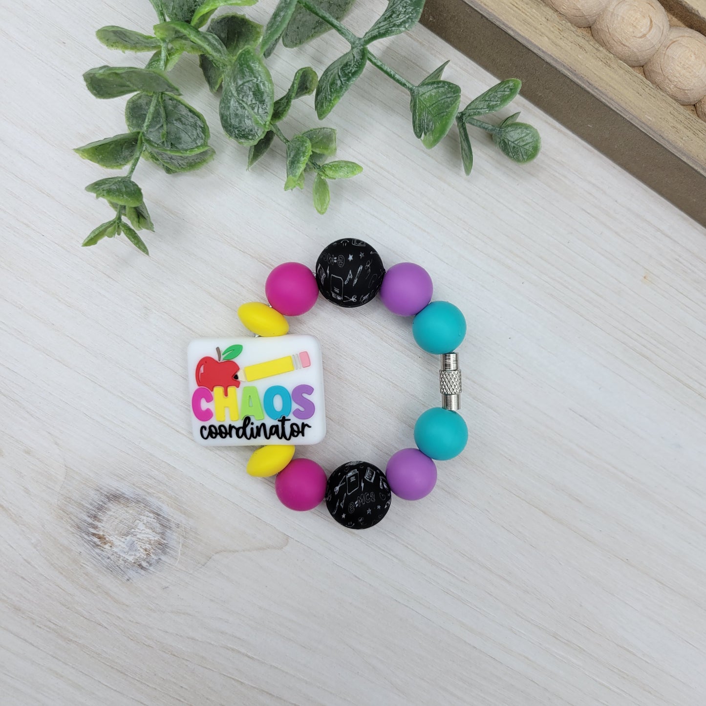 Choas Coordinater Tumbler Cup Handle Charm