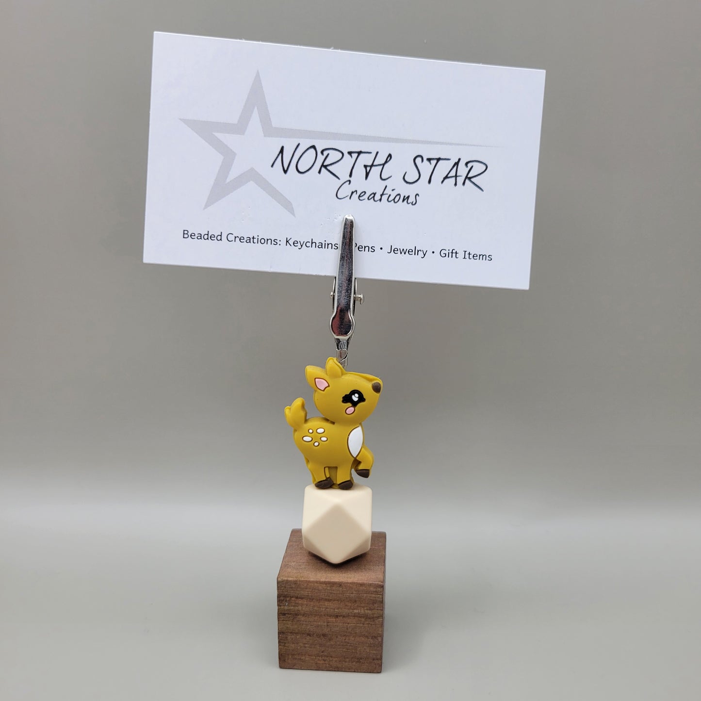 Deer Photo Block Clip