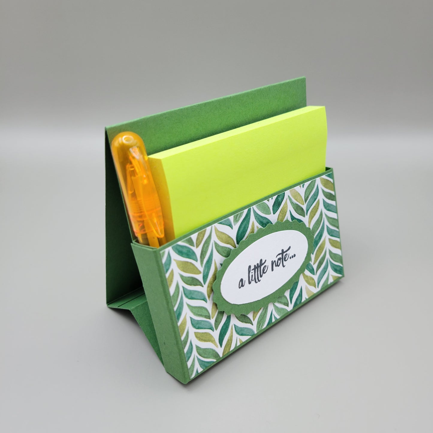 Post-it Note Holder with Pen (options)