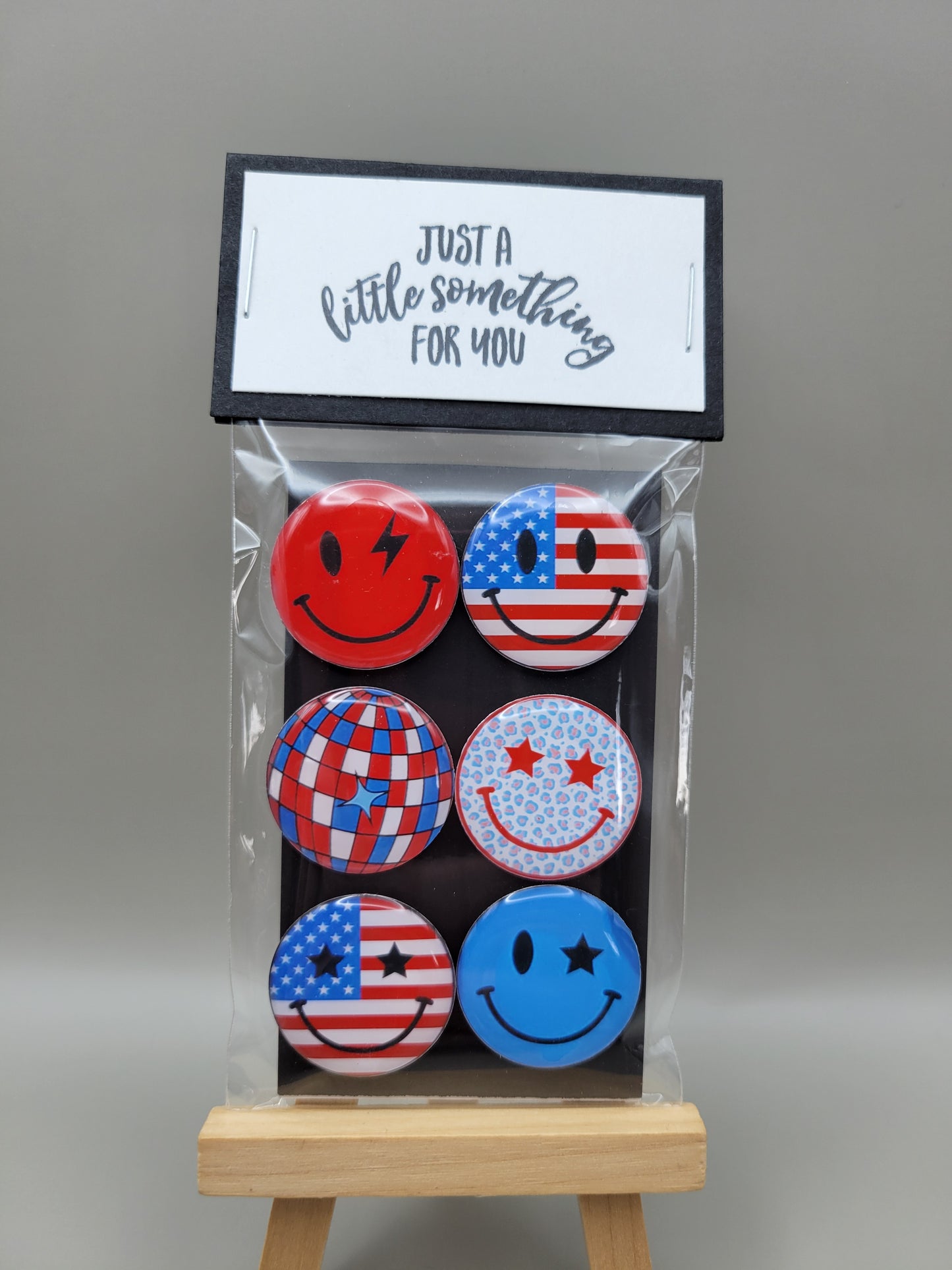 Smiley USA Magnets