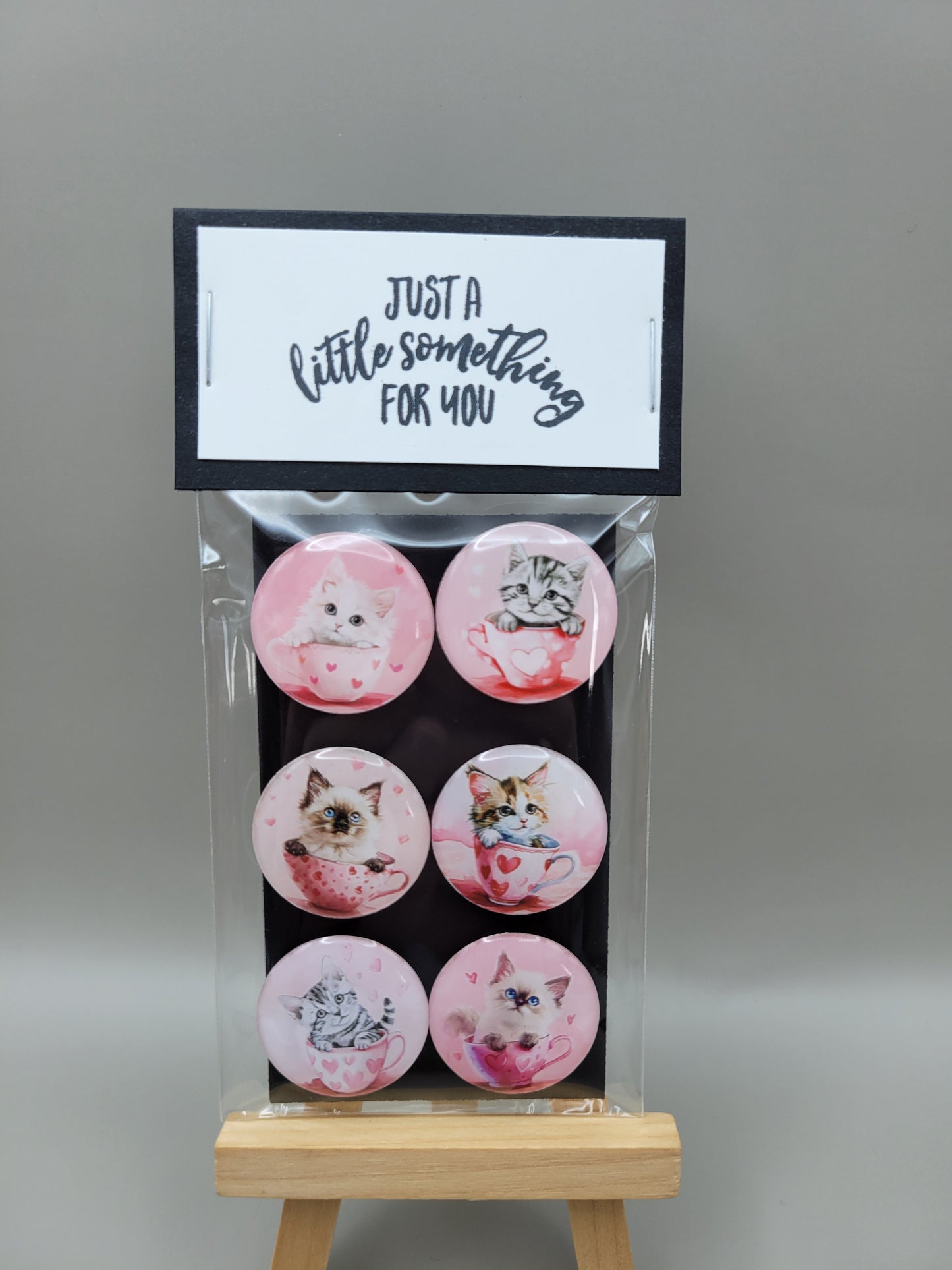 Kitty in a Cup Magnets