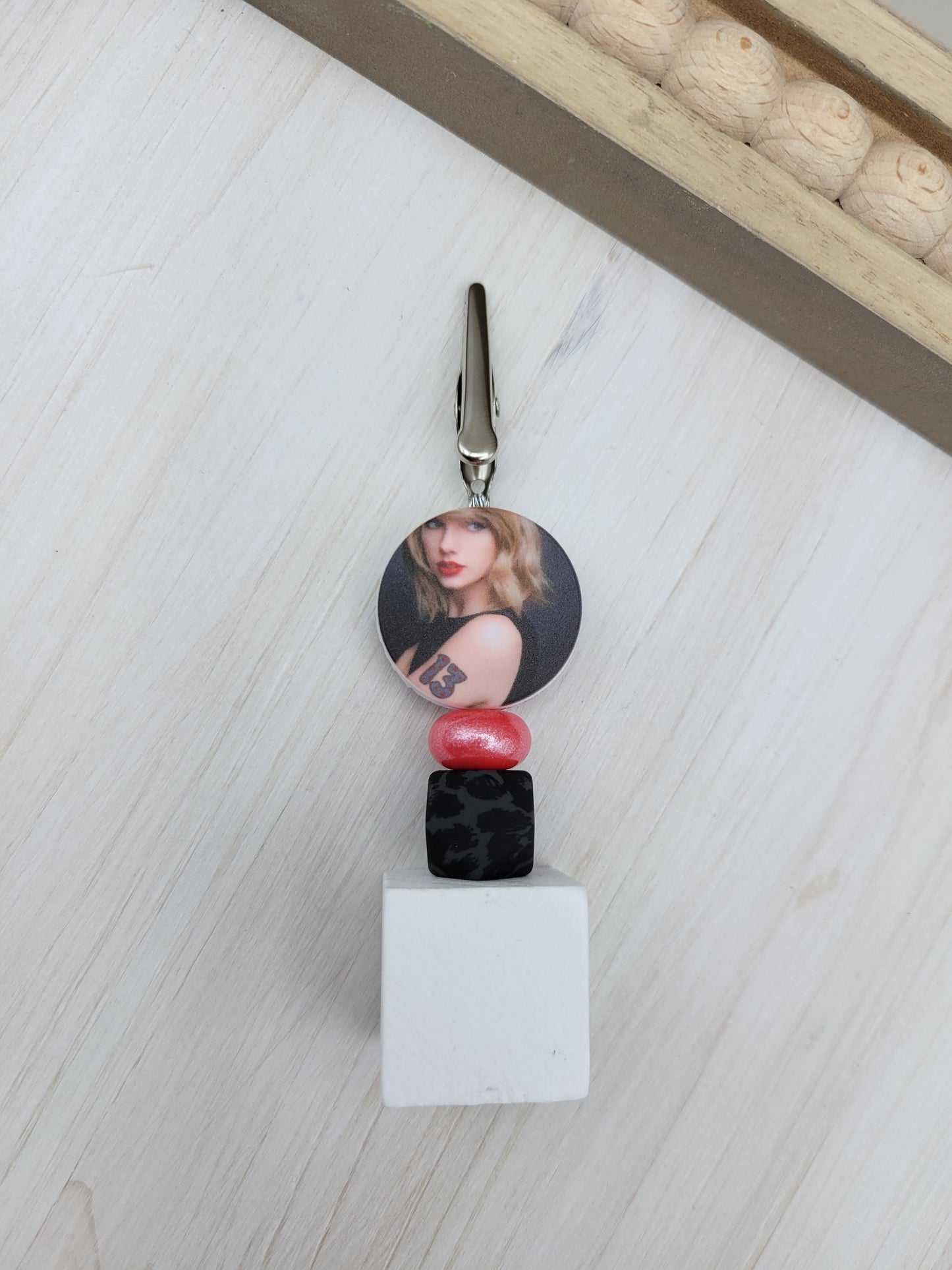 T.S. #13 Photo Block Clip