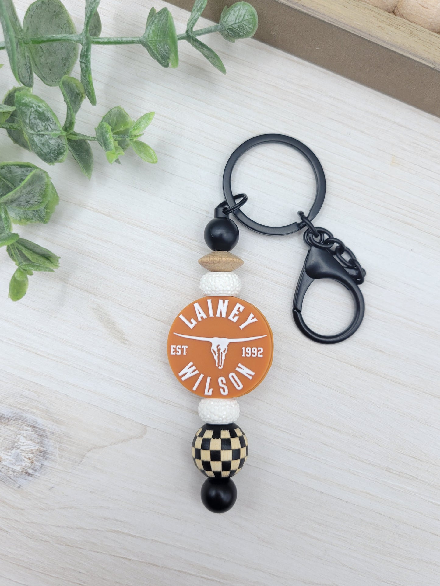Lainey Barbell Keychain
