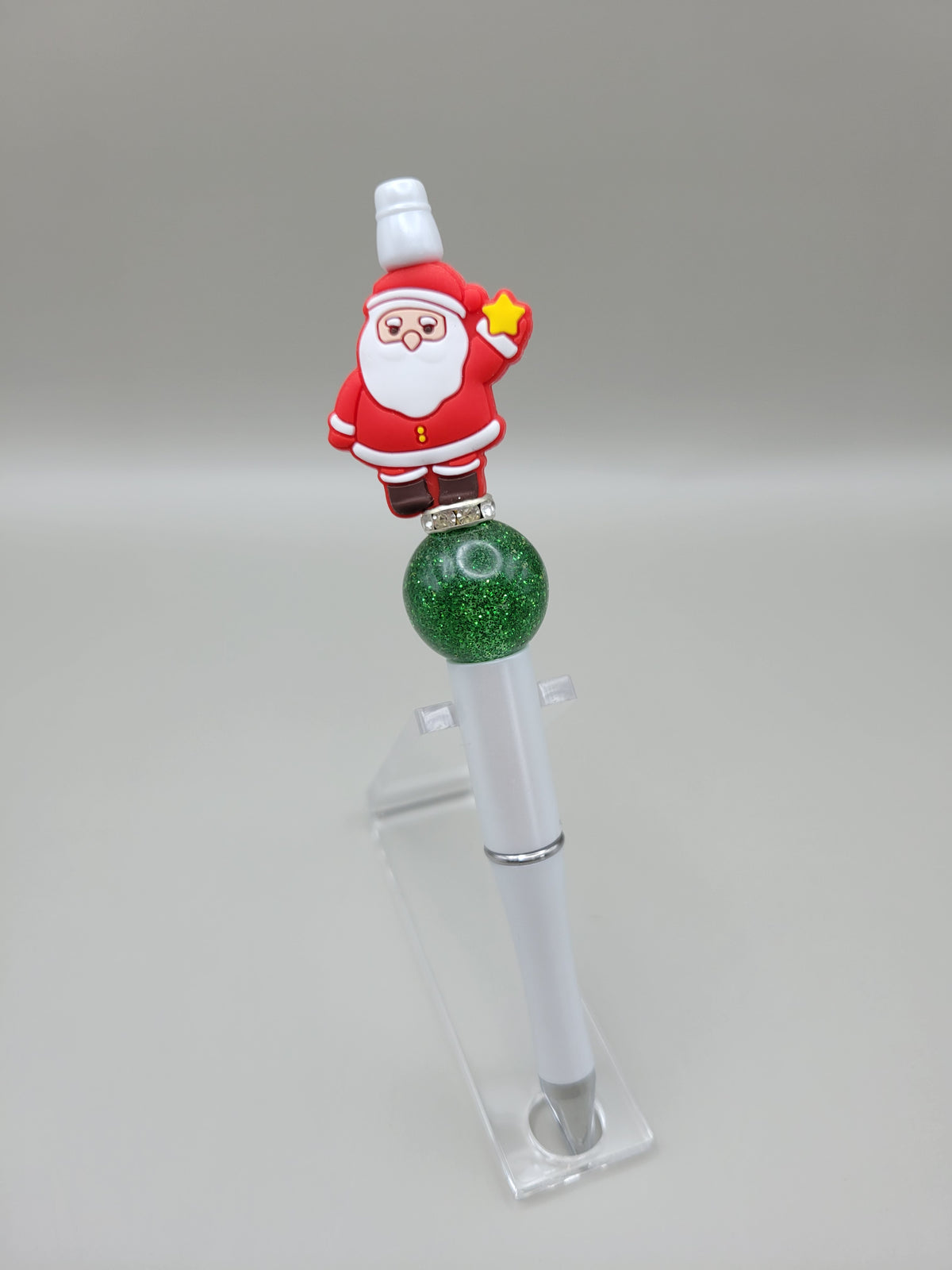 Santa with Star Christmas Pen