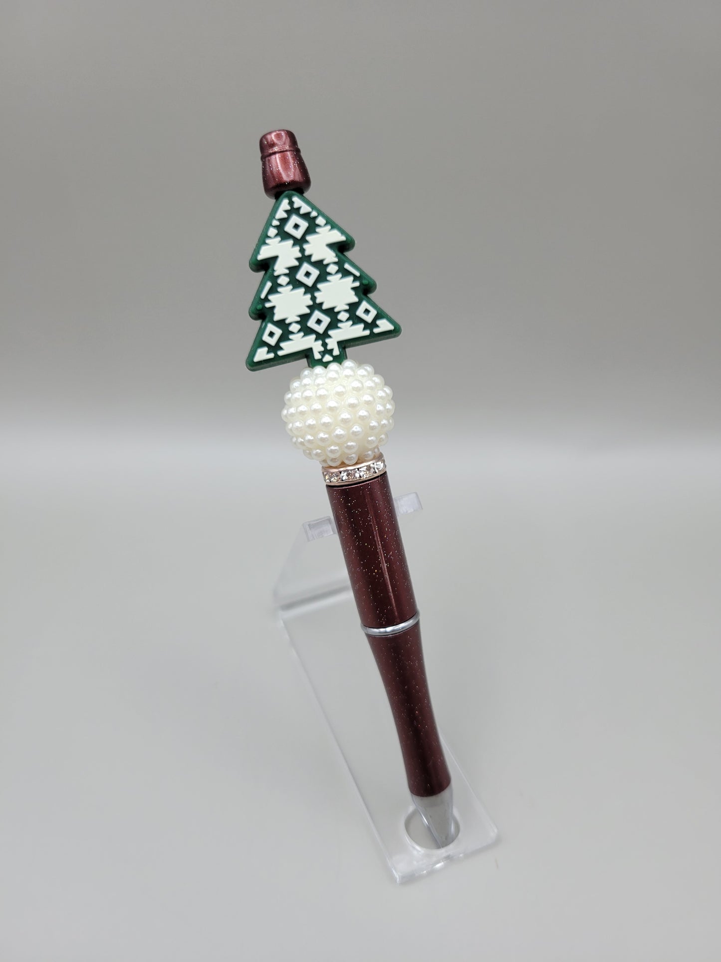 Aztec Pattern Christmas Tree Pen