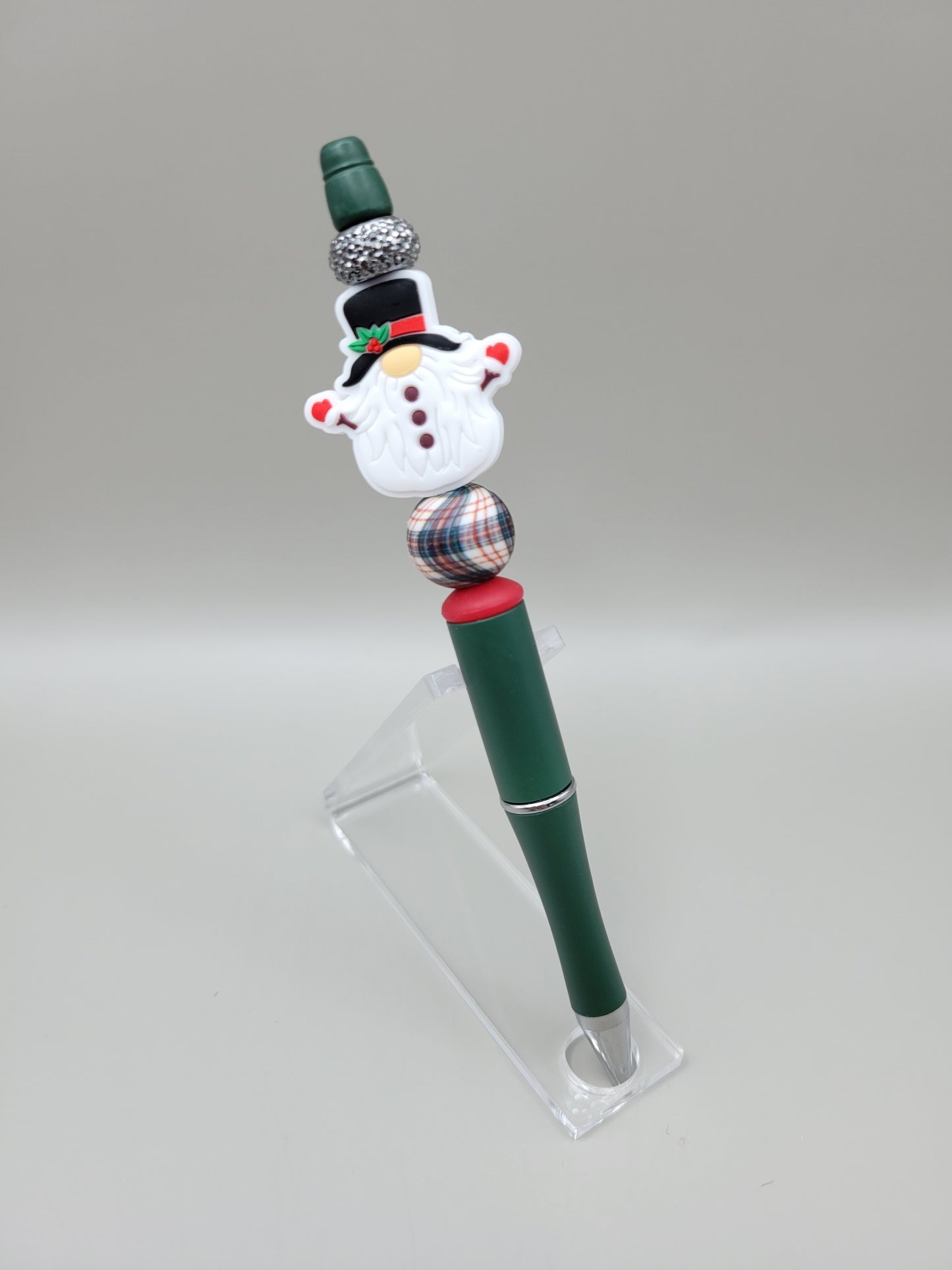 Snowman Gnome Christmas Pen