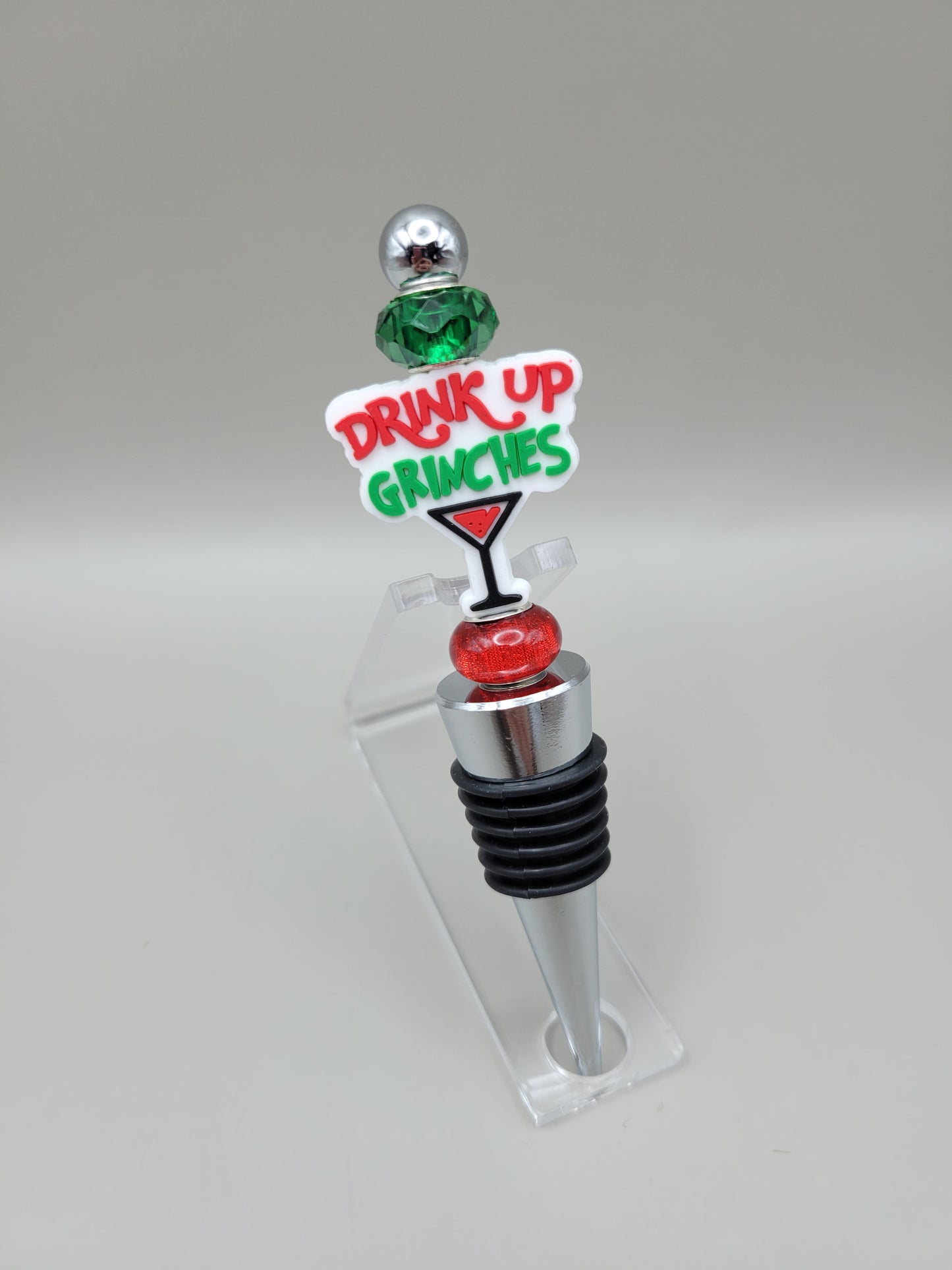 Drink Up Wine Bottle Stopper