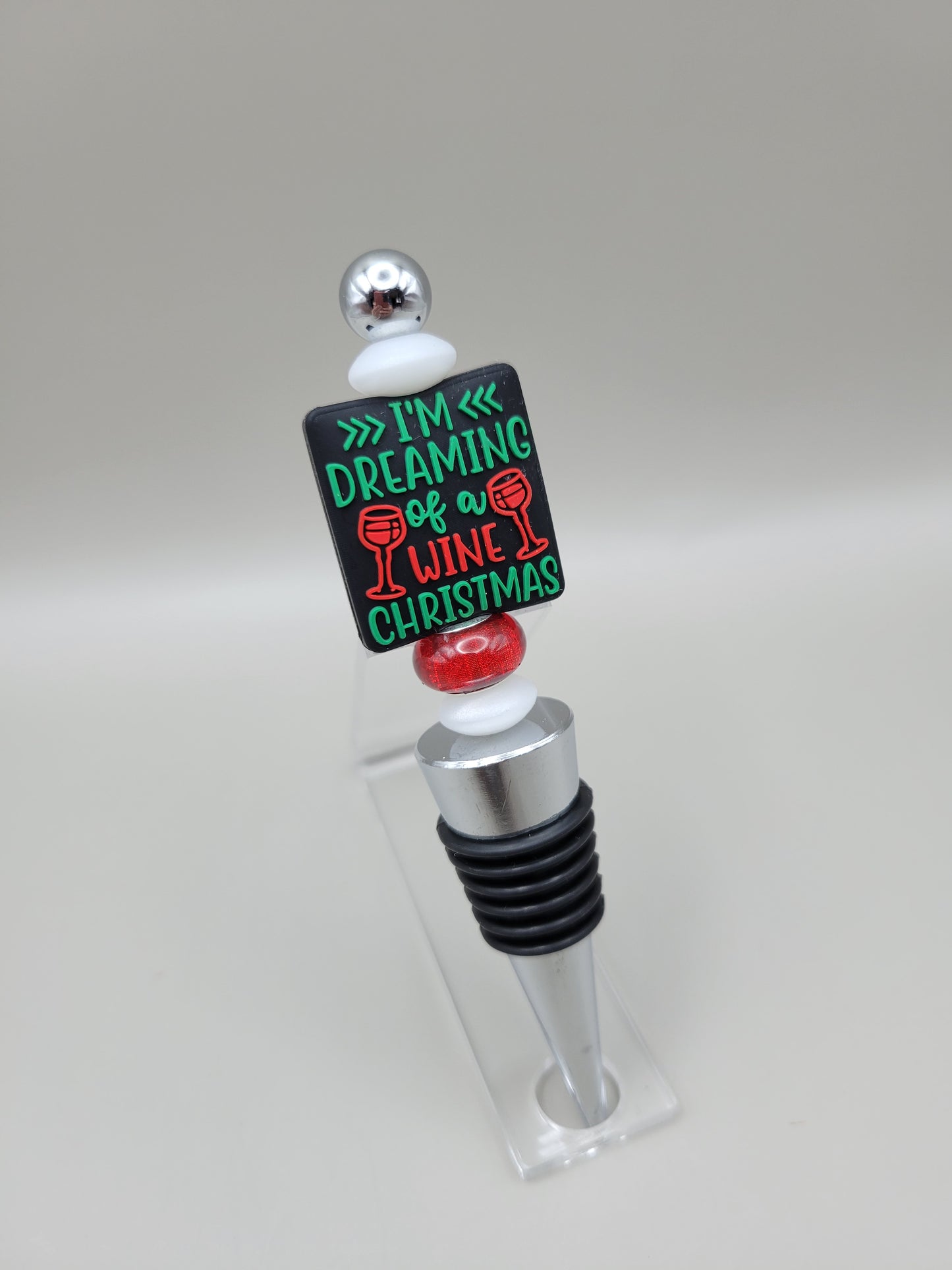 I'm Dreaming of a Wine Christmas Wine Bottle Stopper