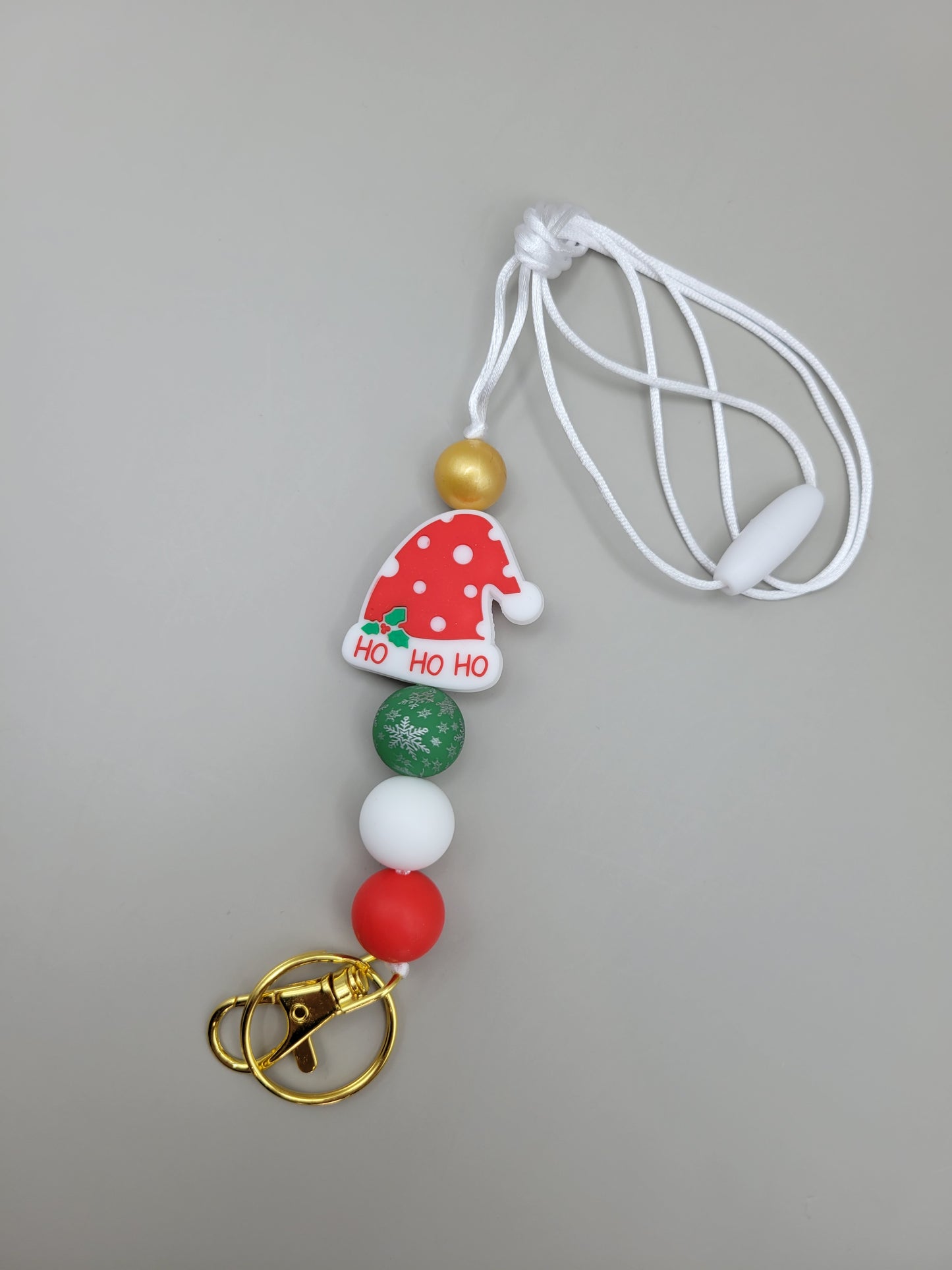Ho Ho Ho Hat Lanyard