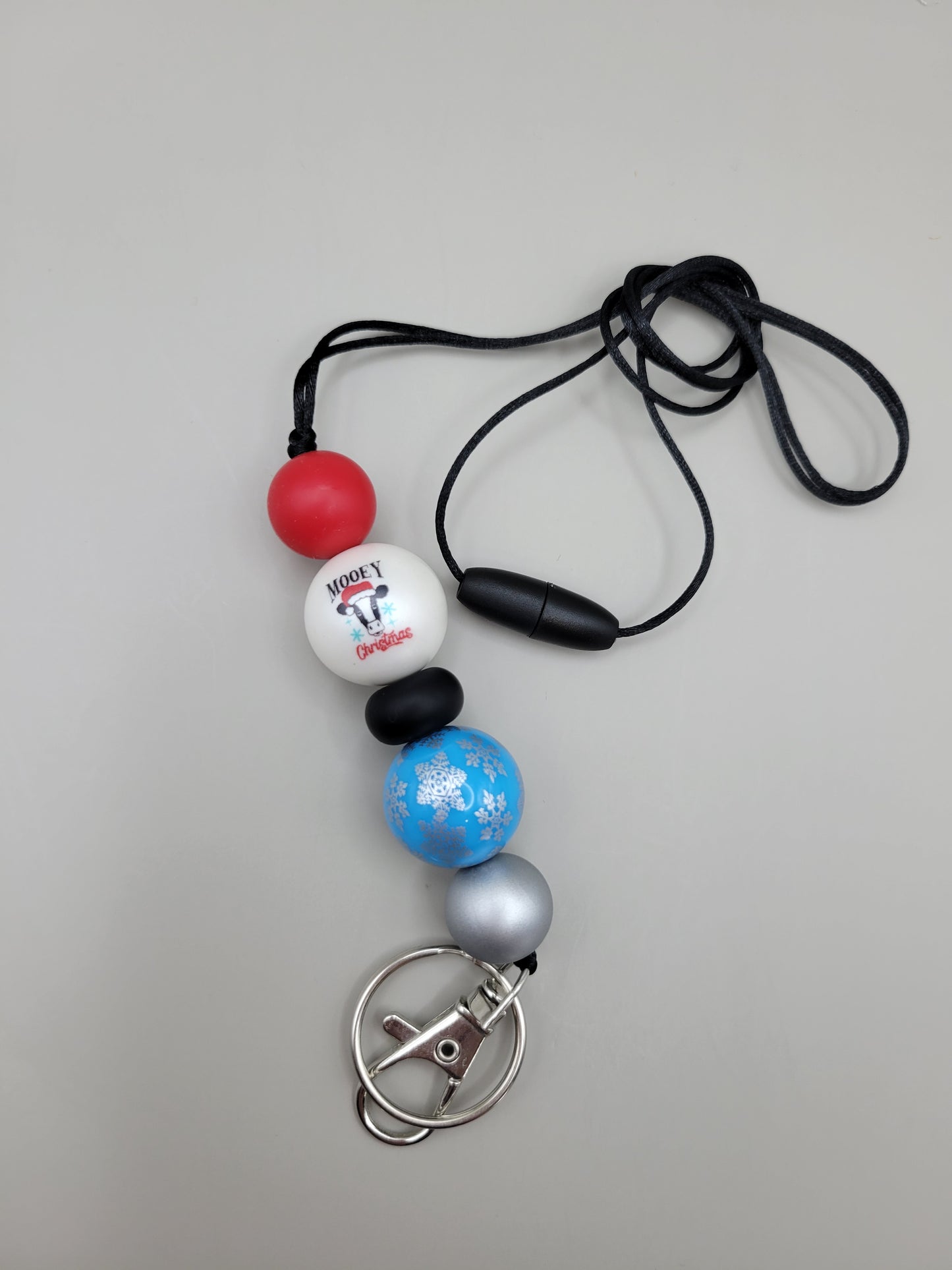 Mooey Christmas Lanyard