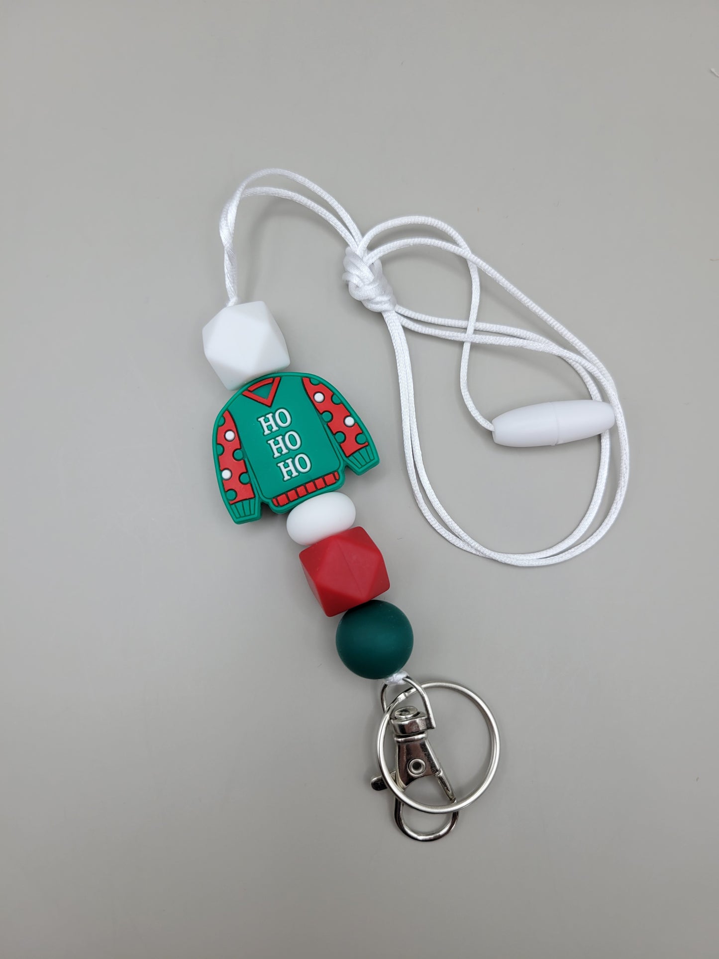 Green Sweater Lanyard