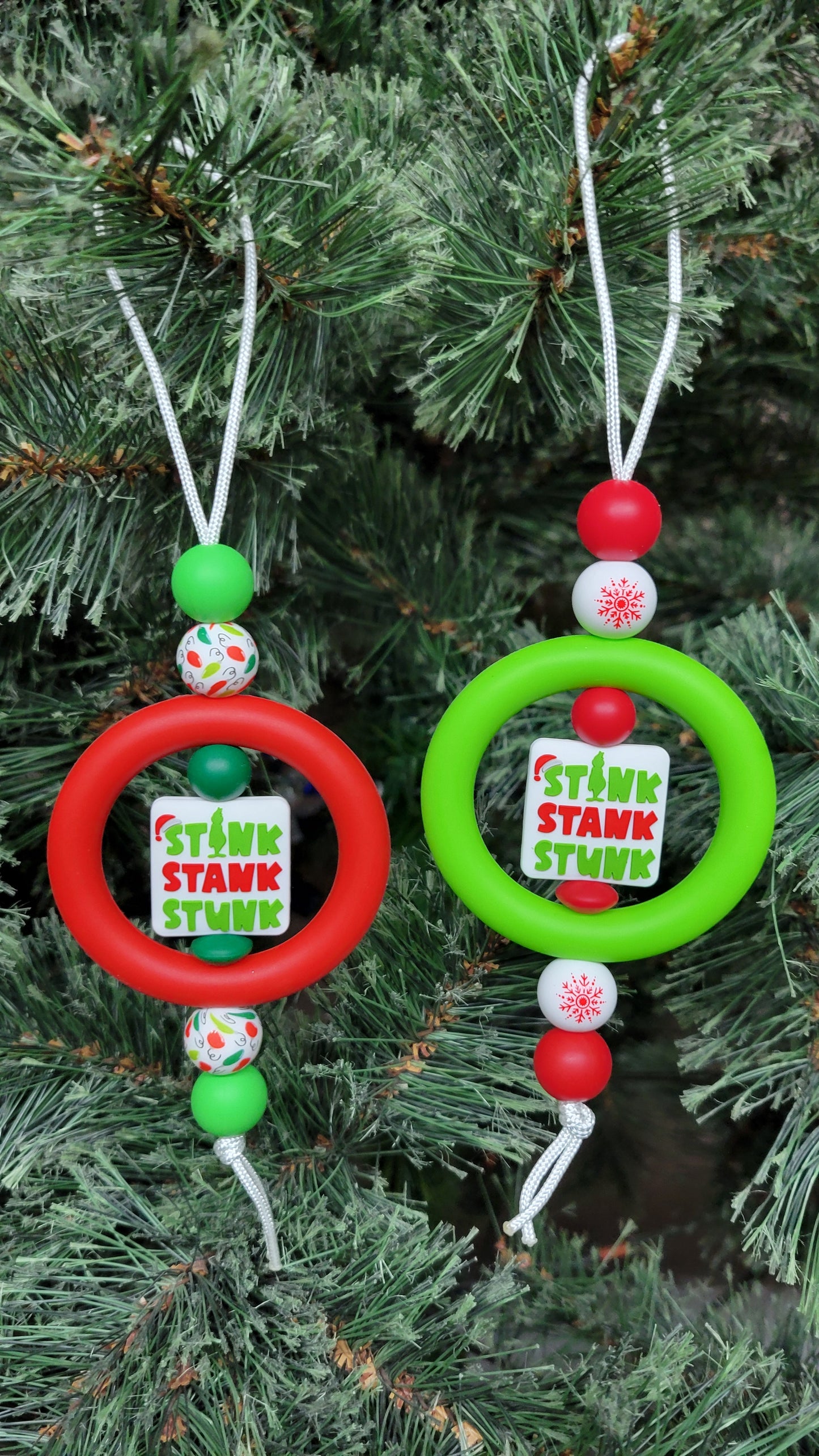 Stink Stank Stunk Christmas Tree Ornament