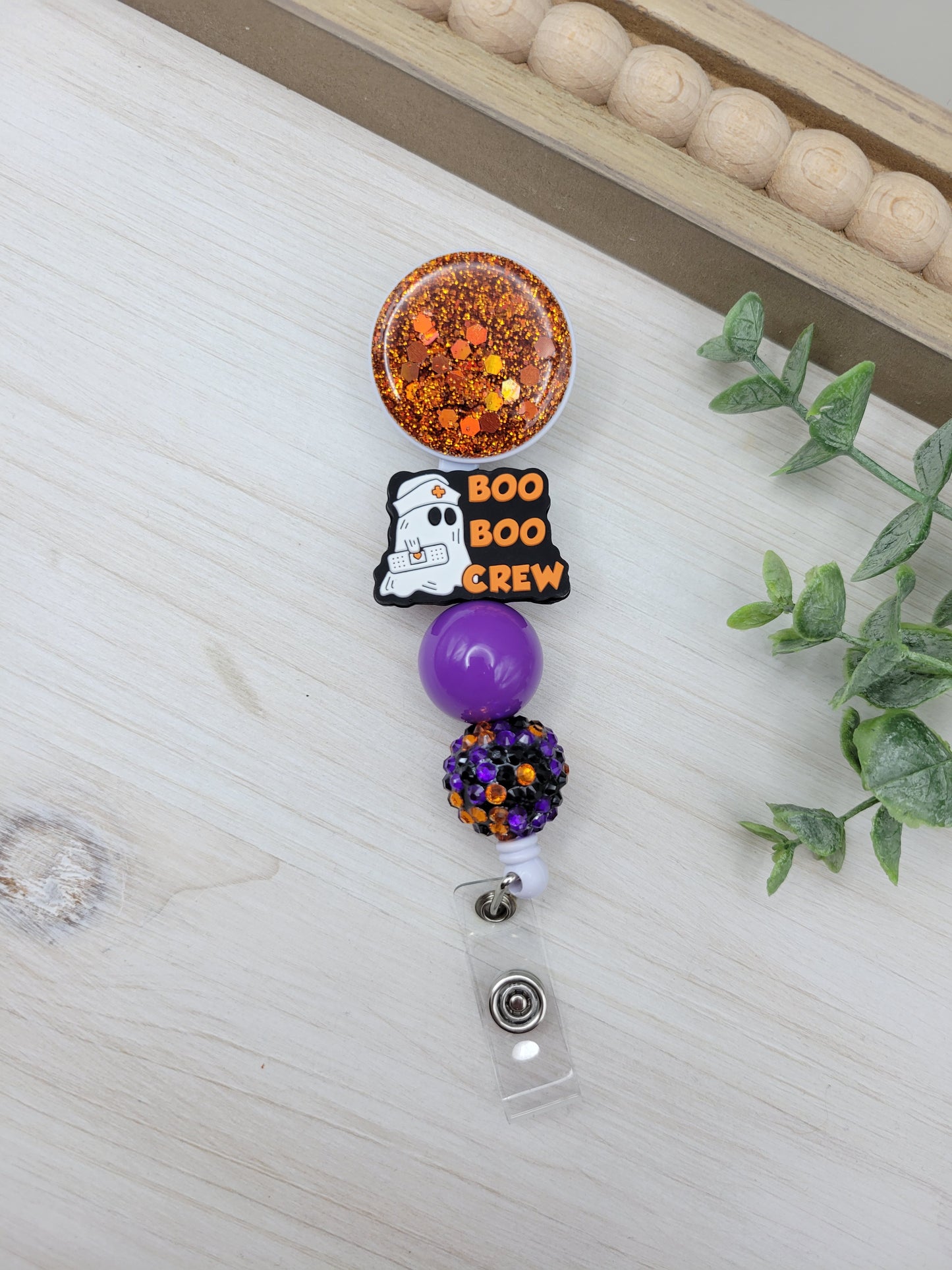 Boo Boo Crew Badge Reel
