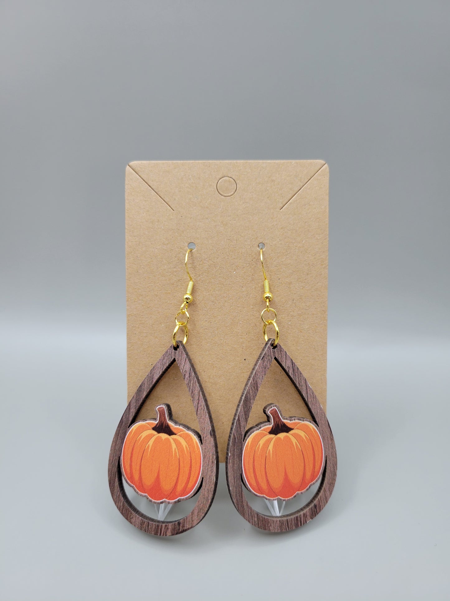 Pumpkin Earrings