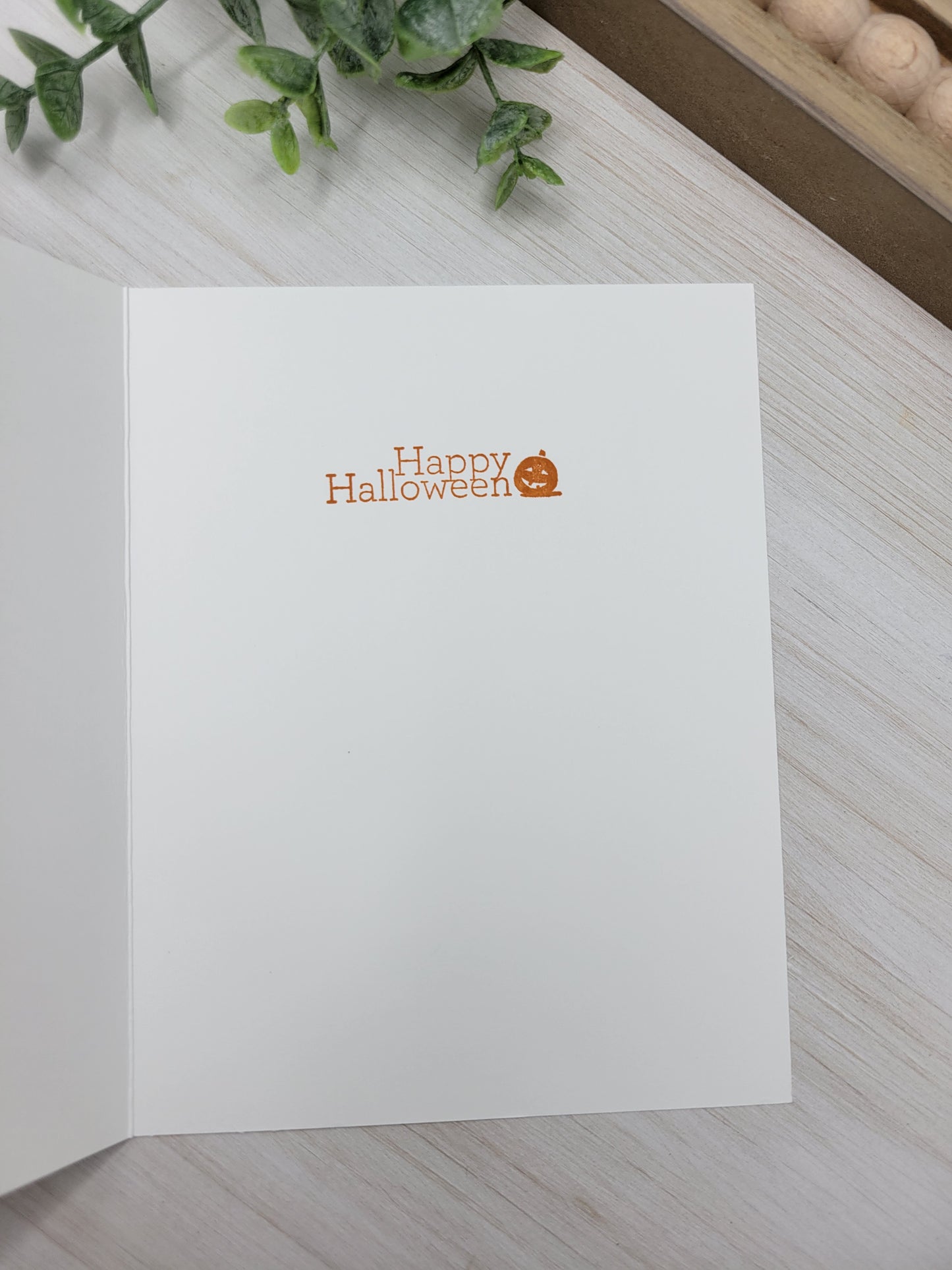 Hey There Pumpkin Halloween Greeting Card