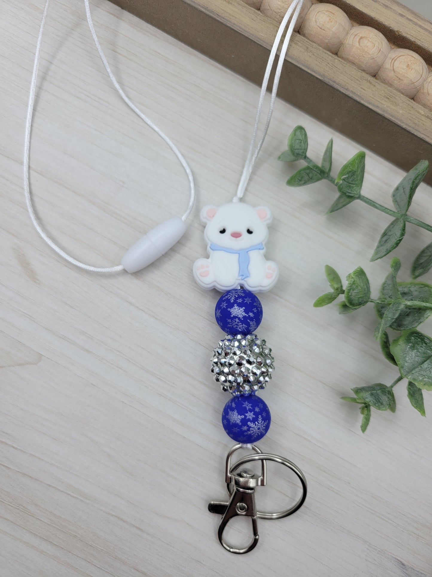 Polar Bear Lanyard