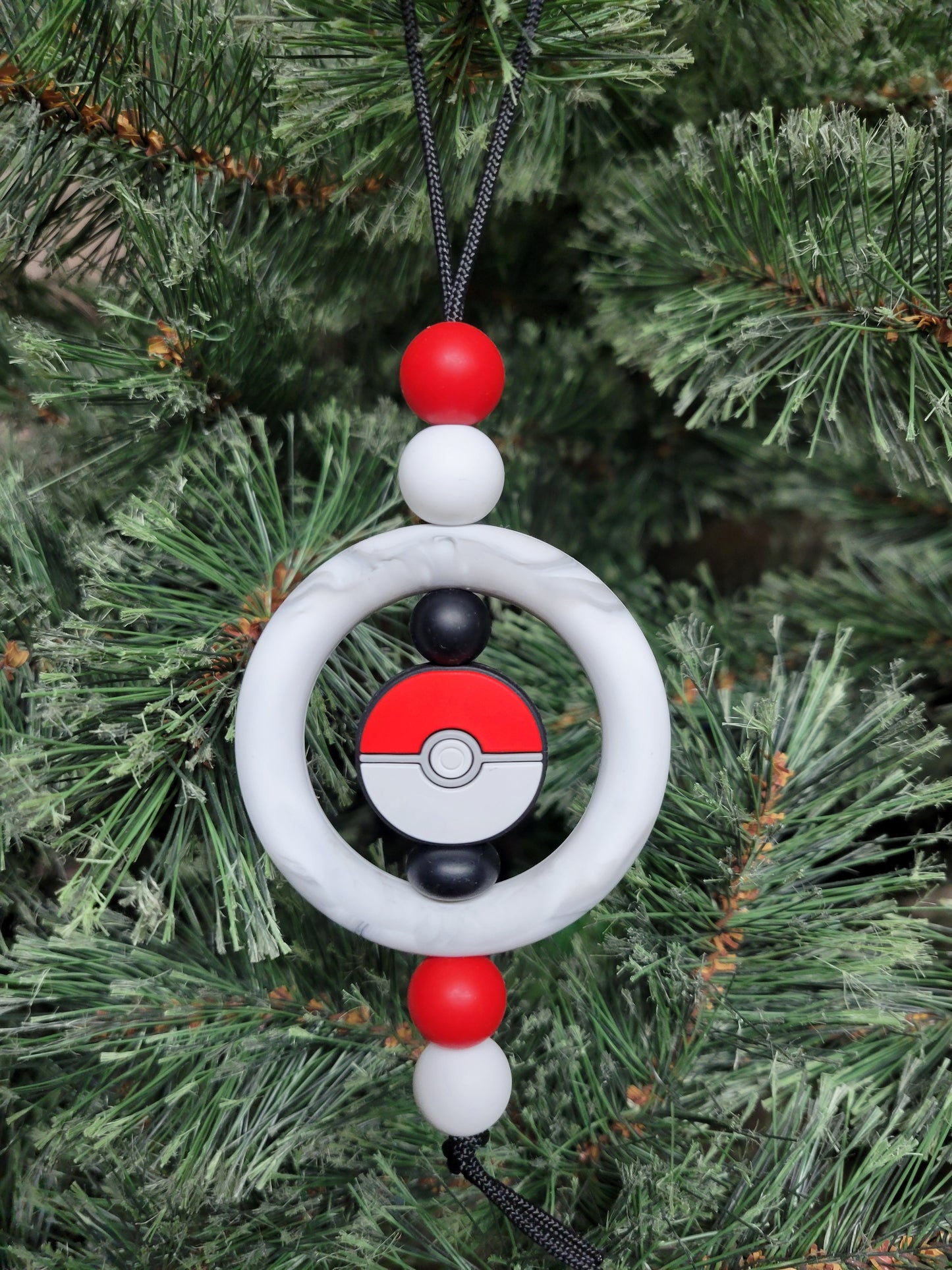 Poke Ball Christmas Tree Ornament