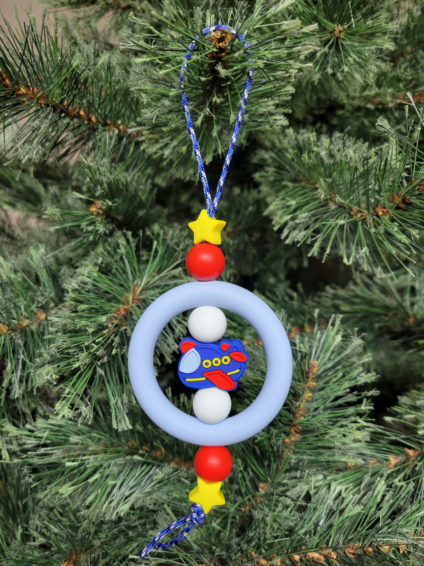Airplane Christmas Tree Ornament