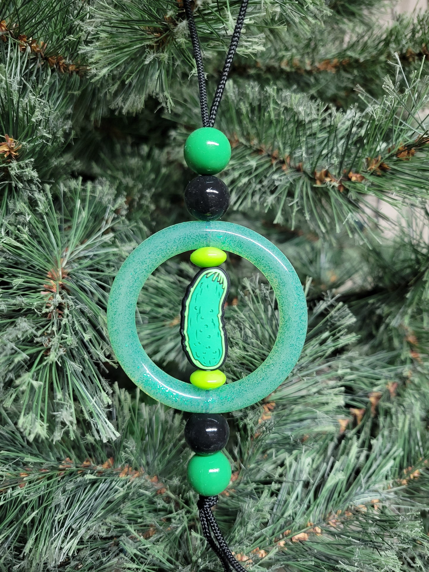 Pickle Christmas Tree Ornament