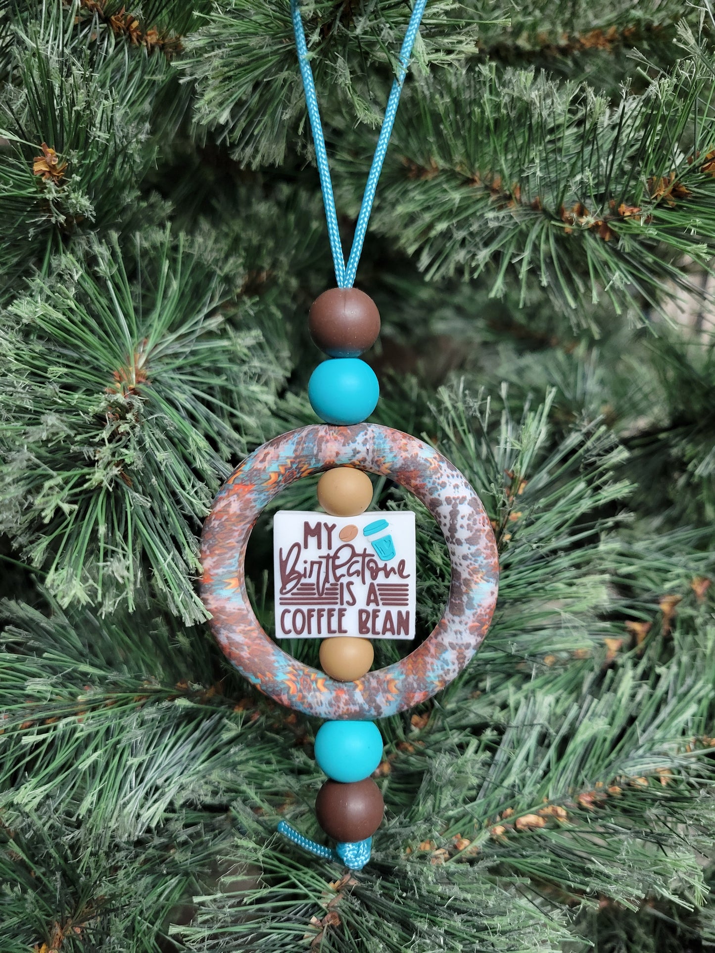 Coffee Bean Christmas Tree Ornament