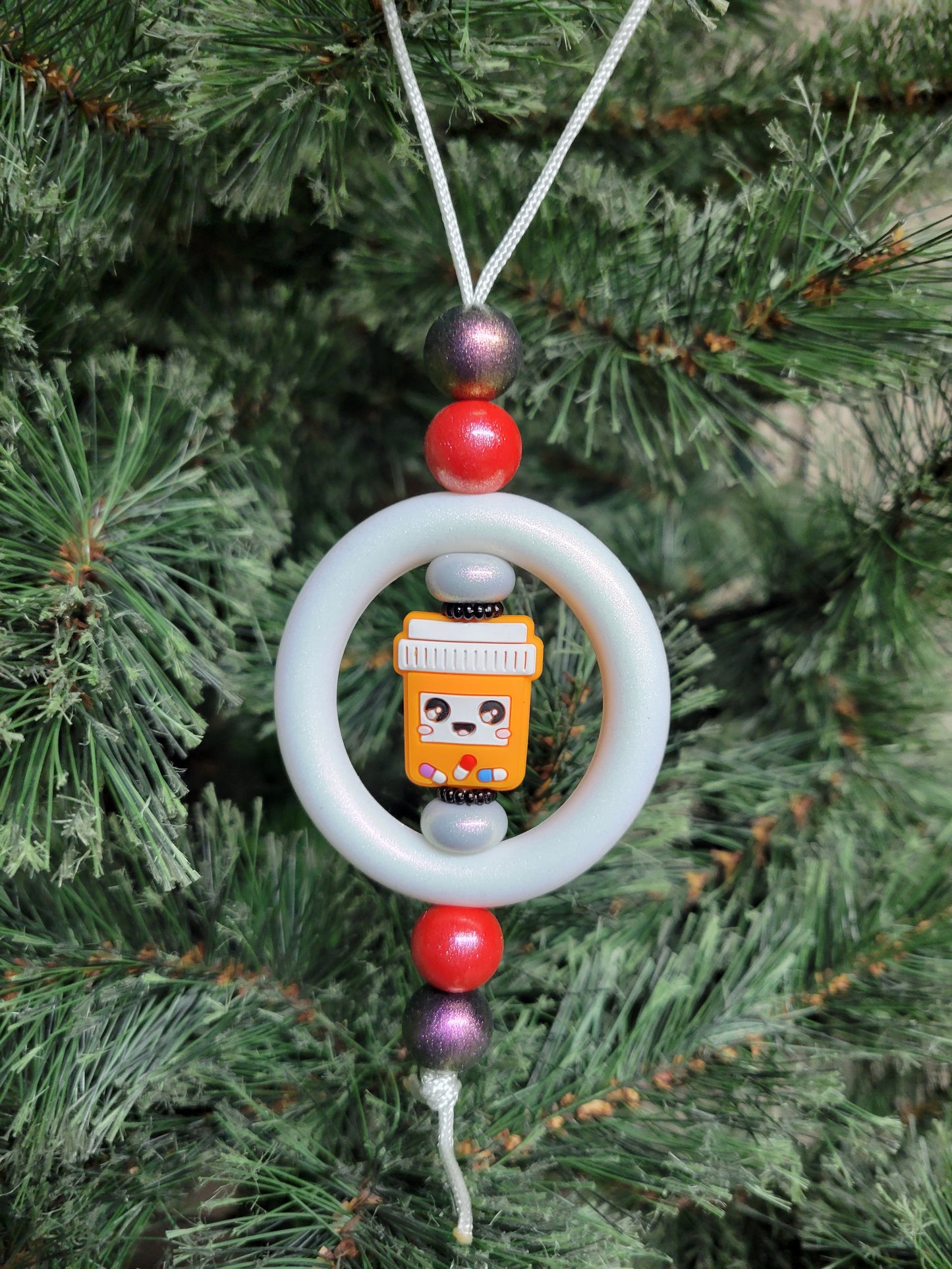 Pill Bottle Christmas Tree Ornament