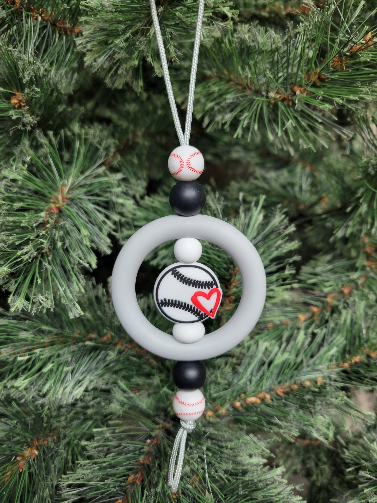 Baseball Christmas Tree Ornament