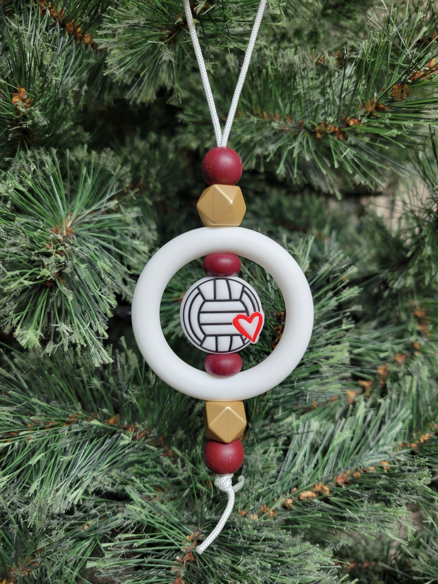 Springfield Tigers Volleyball Christmas Tree Ornament