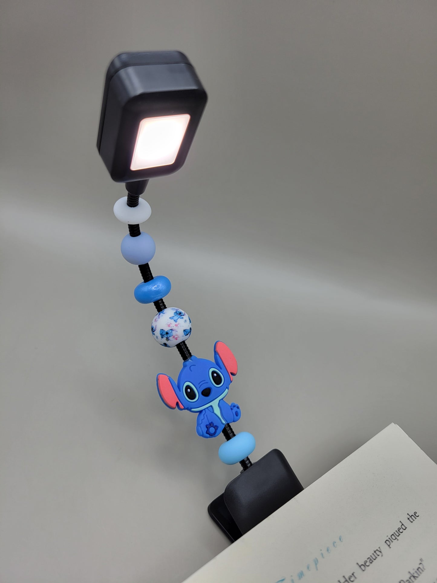 Blue Alien Reading Light