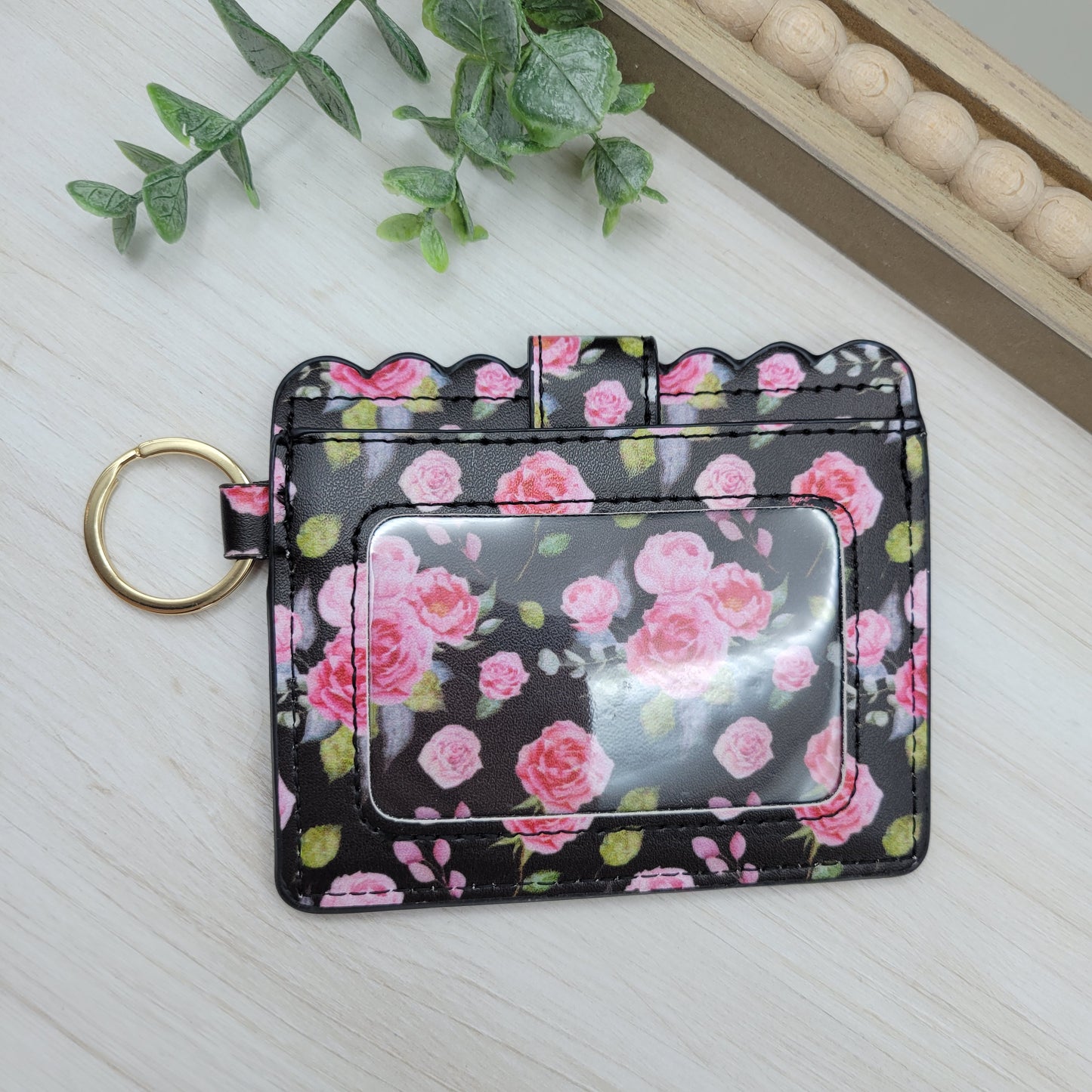 Pink Rose Wallet