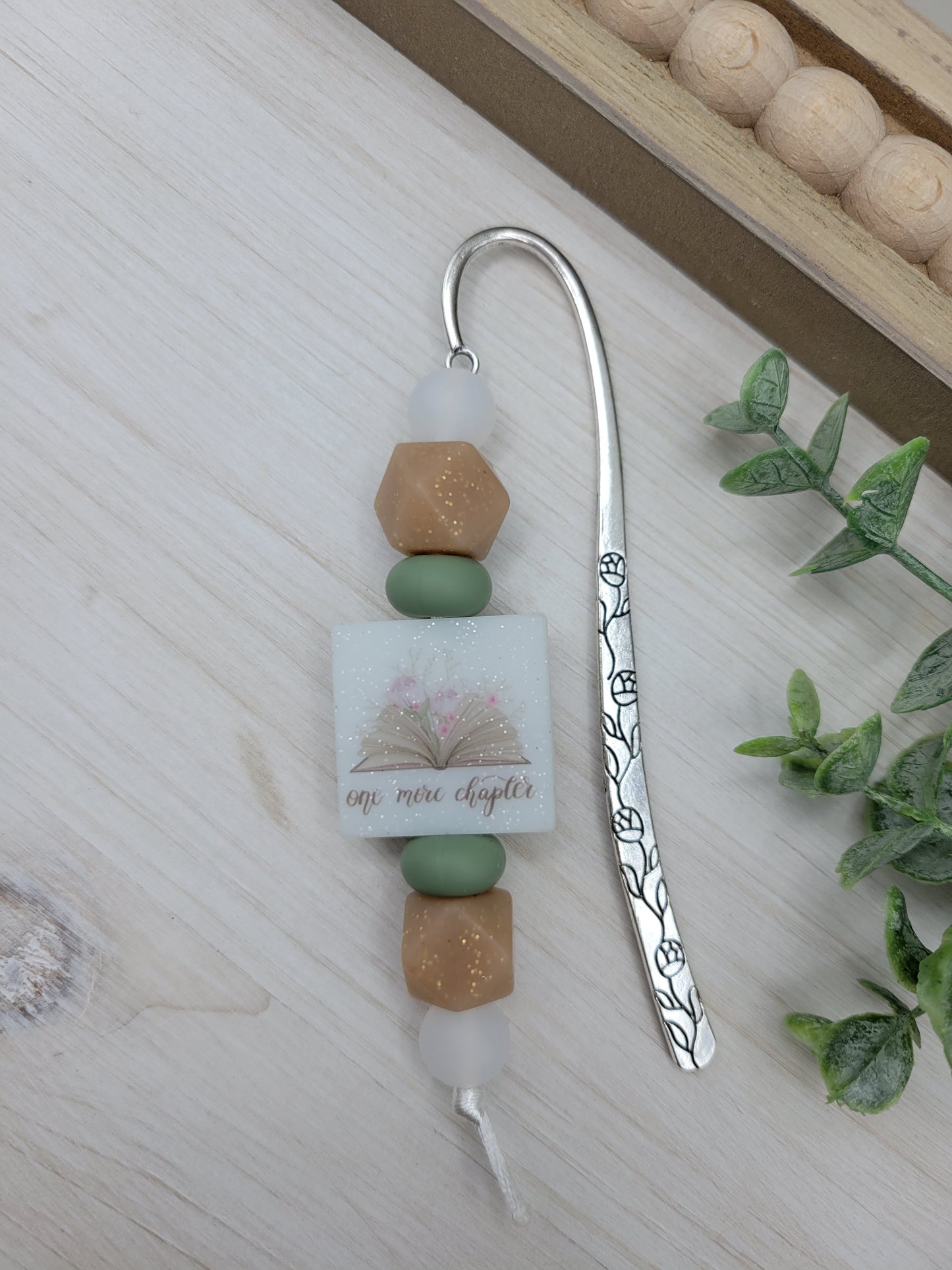 Glitter One More Chapter Bookmark