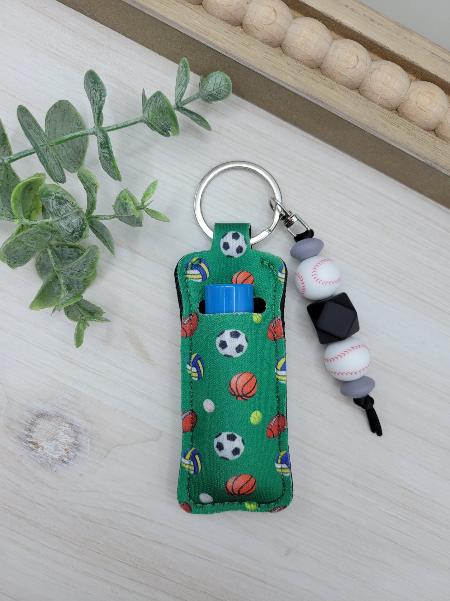 Sports - Baseball Chapstick Holder