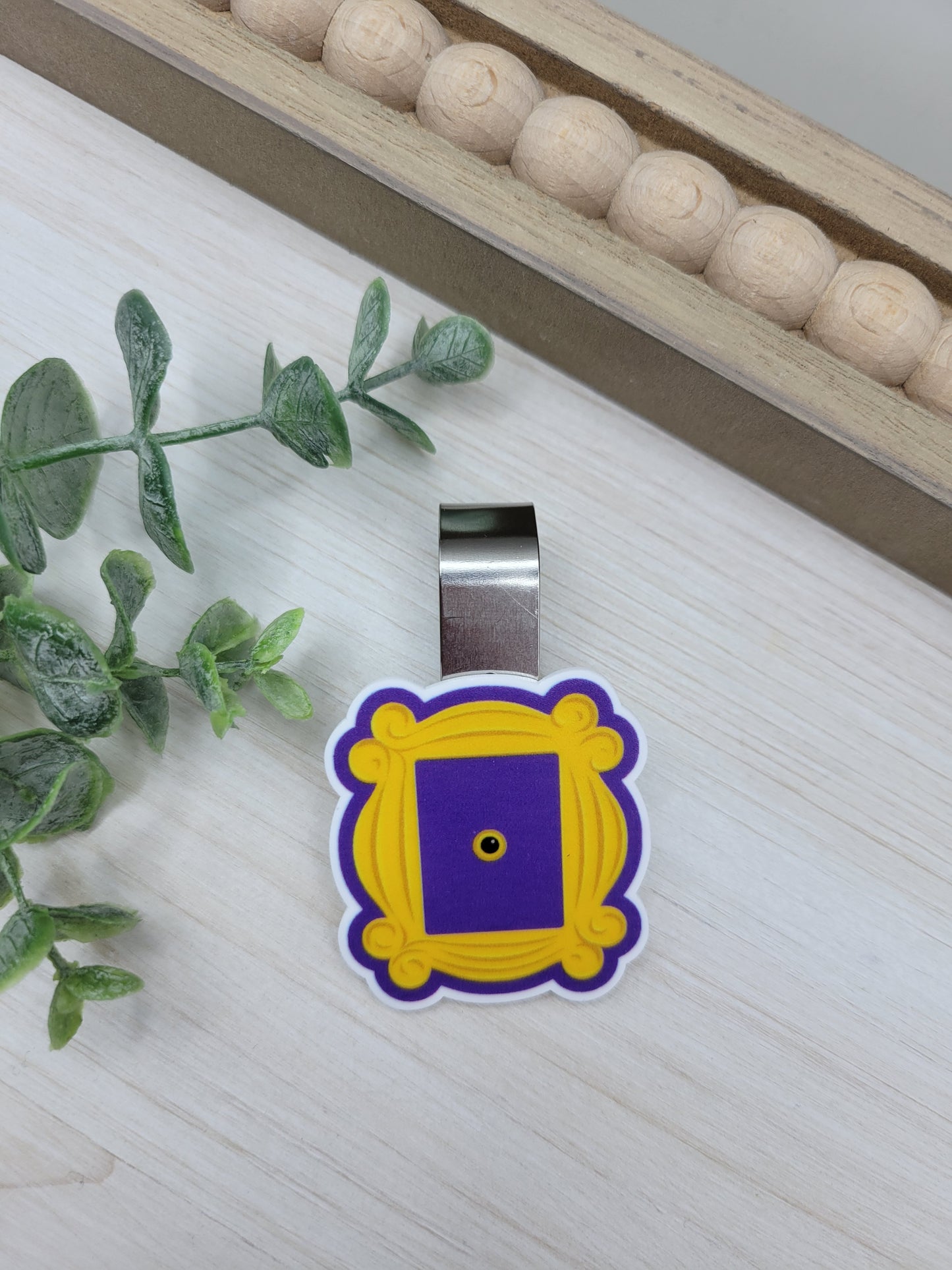 Friends Frame Car Sun Visor Clip