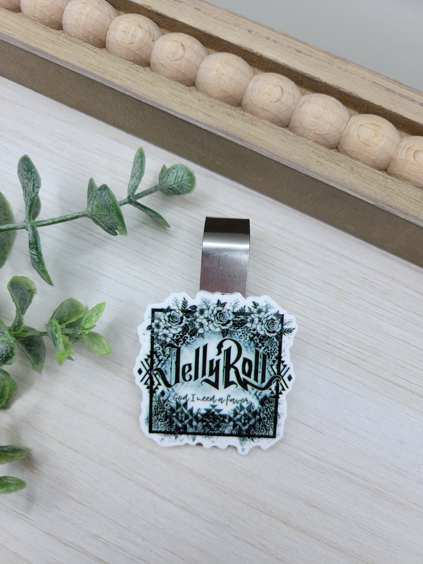 Jelly Roll Car Sun Visor Clip