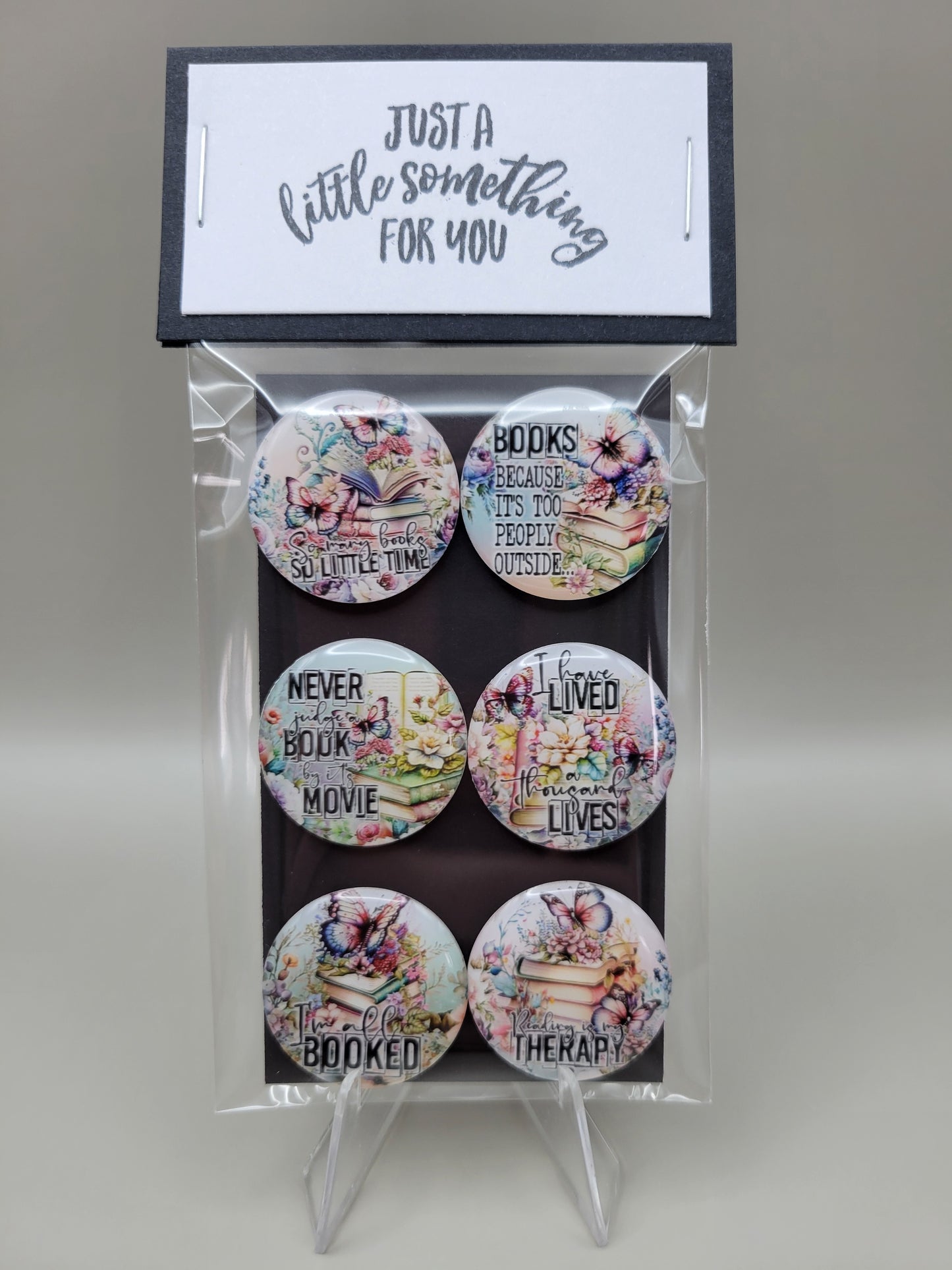 Floral Book Magnets