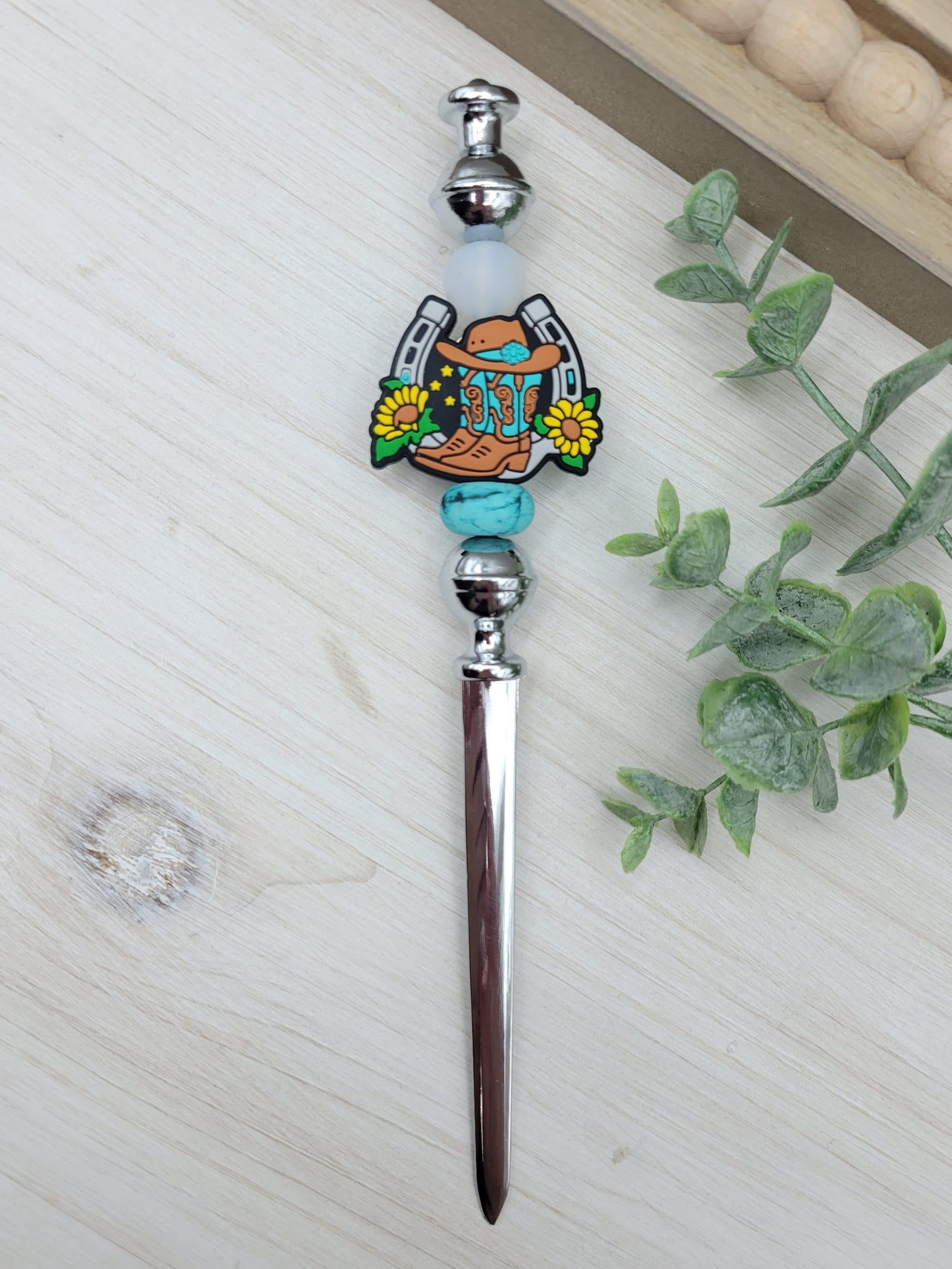 Horseshoe & Boots Letter Opener