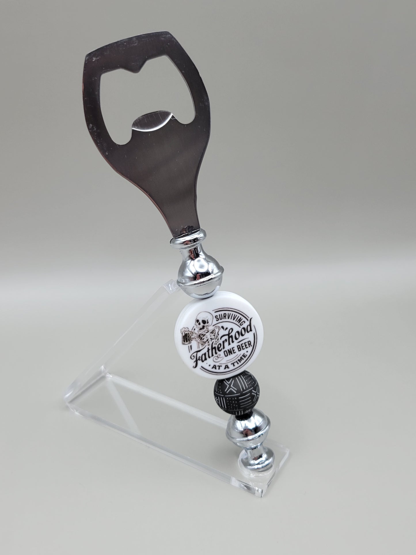 Surviving Fatherhood Bottle Opener