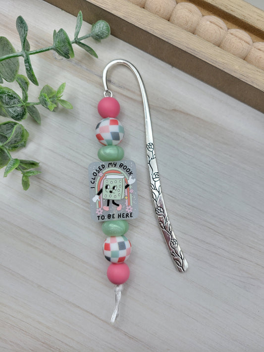 I Closed My Book Bookmark